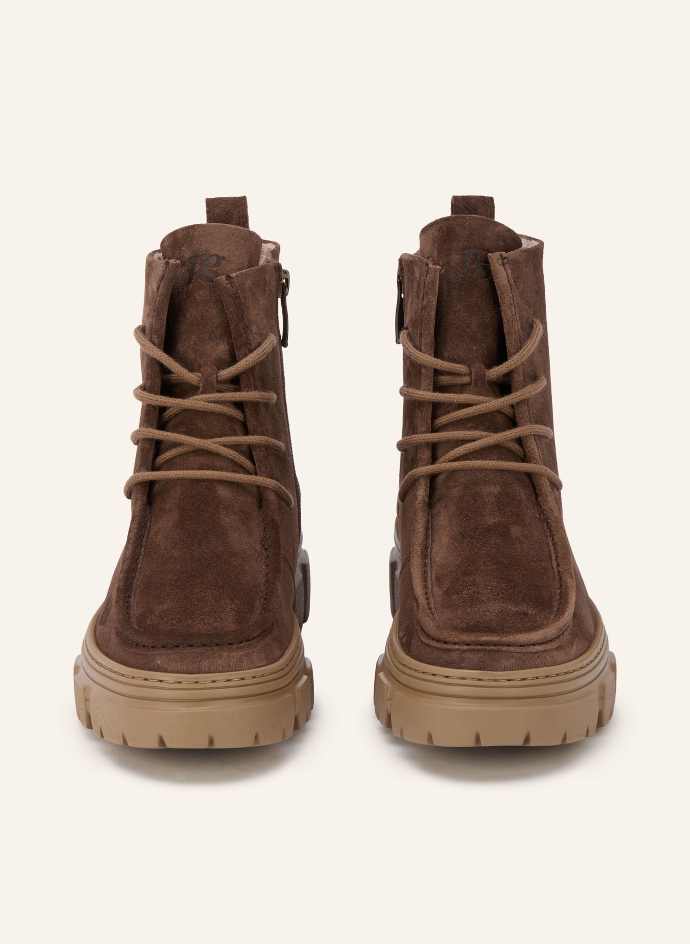 paul green Schnürboots: BRAUN