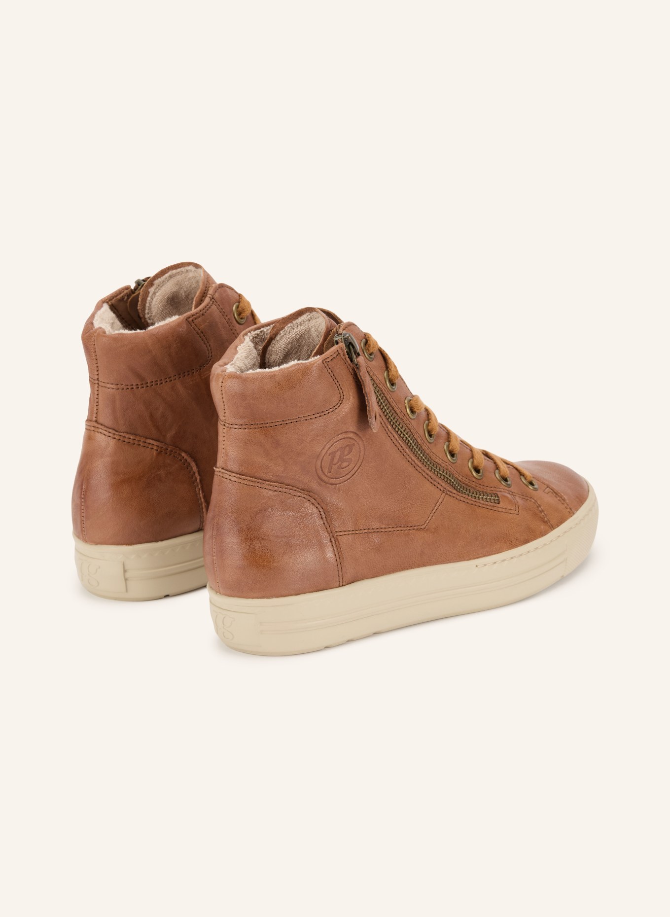 paul green Schnürboots: BRAUN