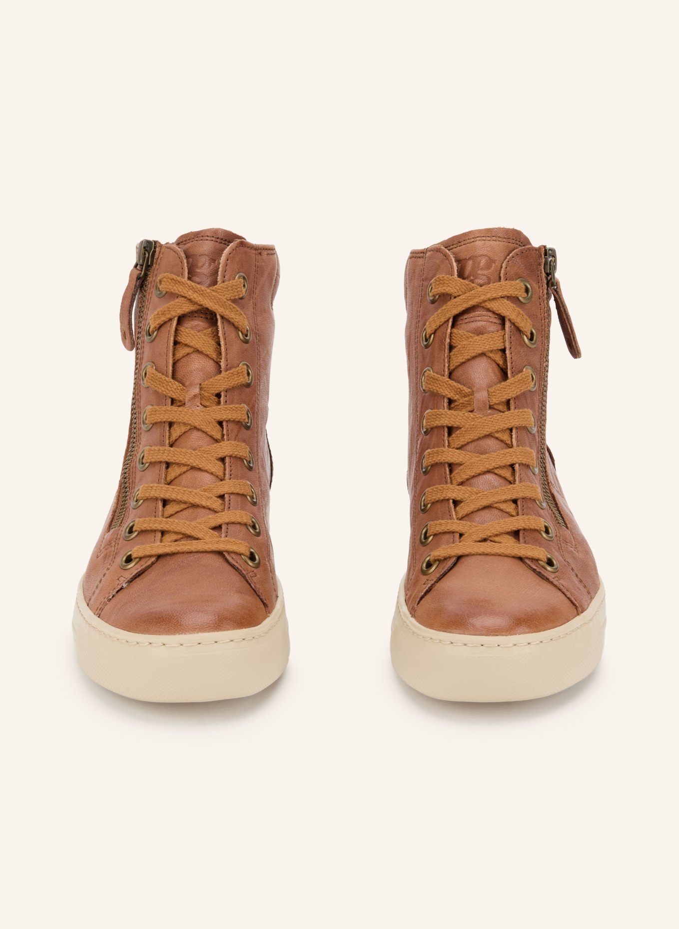 paul green Schnürboots: BRAUN