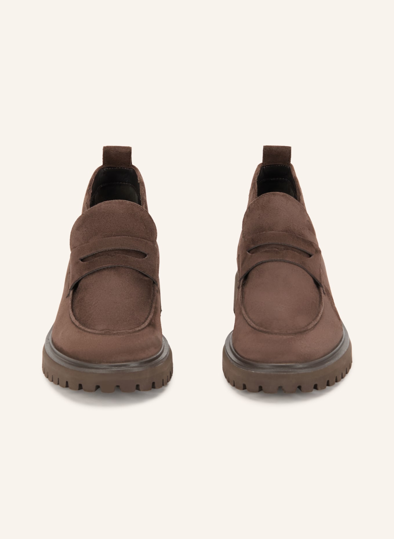 paul green Pennyloafer: MARRON FONCÉ