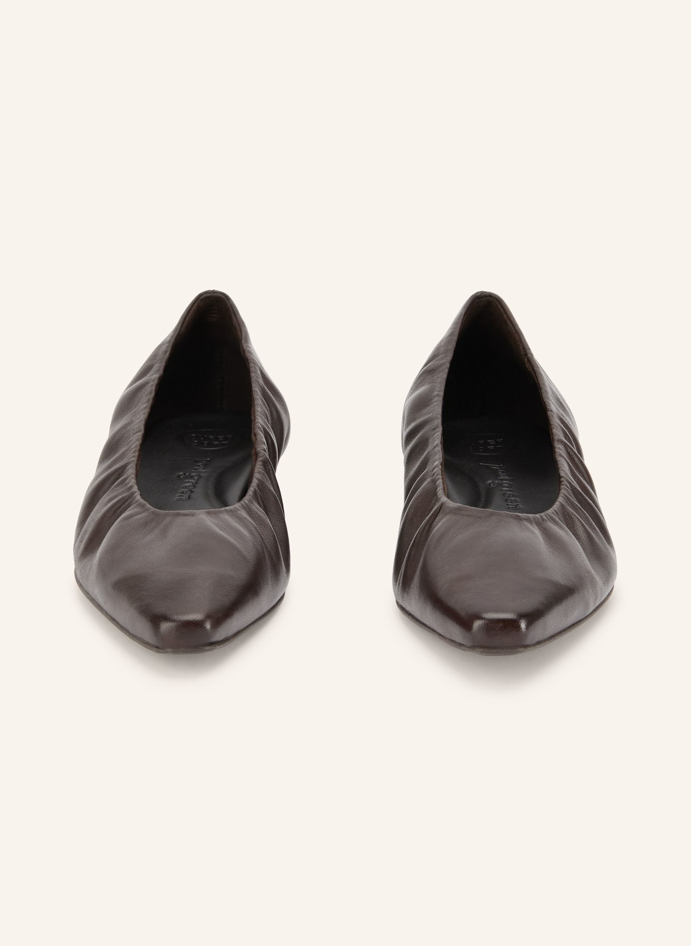 paul green Ballerinas: DUNKELBRAUN