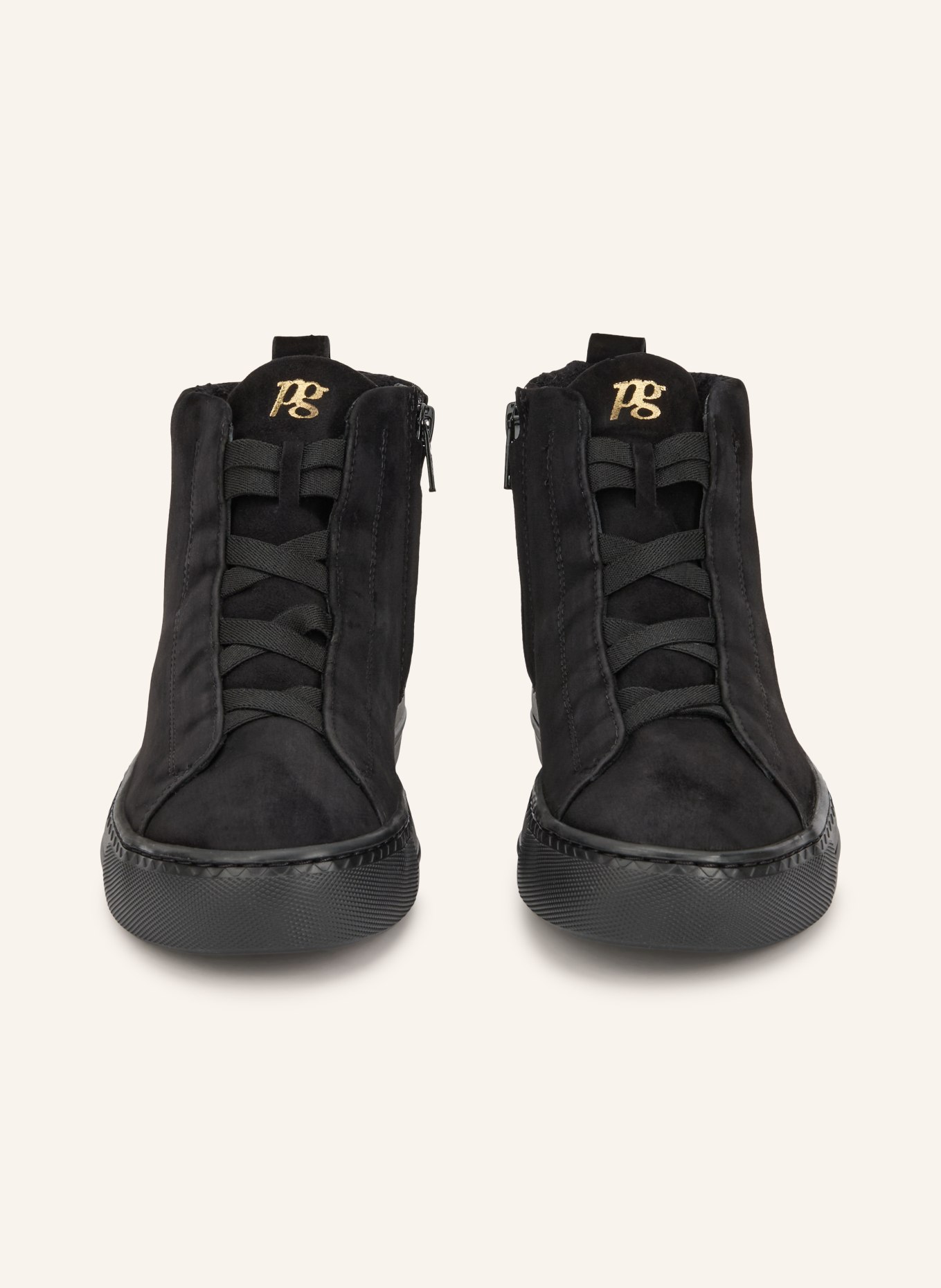 paul green Hightop-Sneaker: SCHWARZ