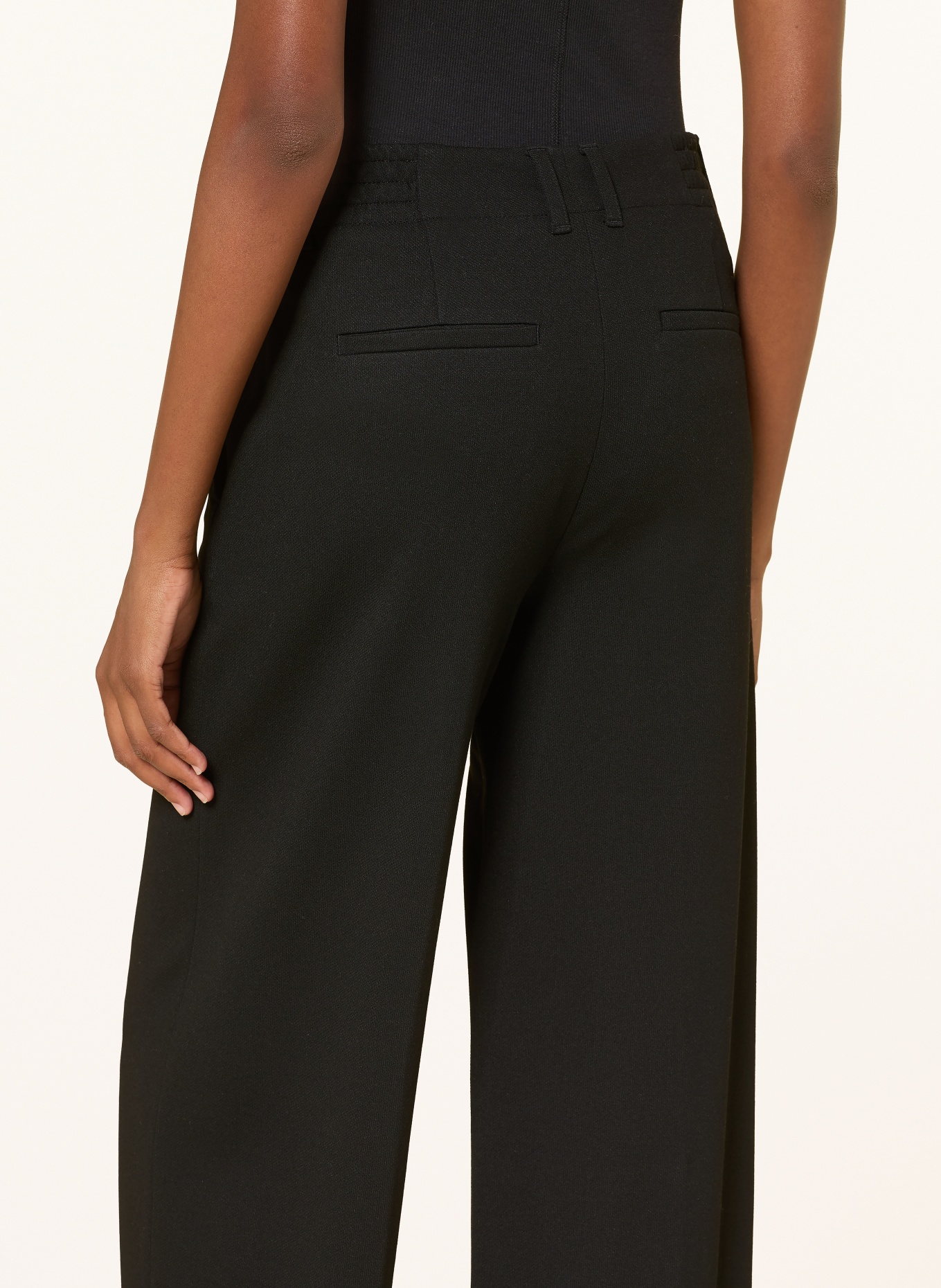 DRYKORN Jerseybroek DUTIFUL: ZWART