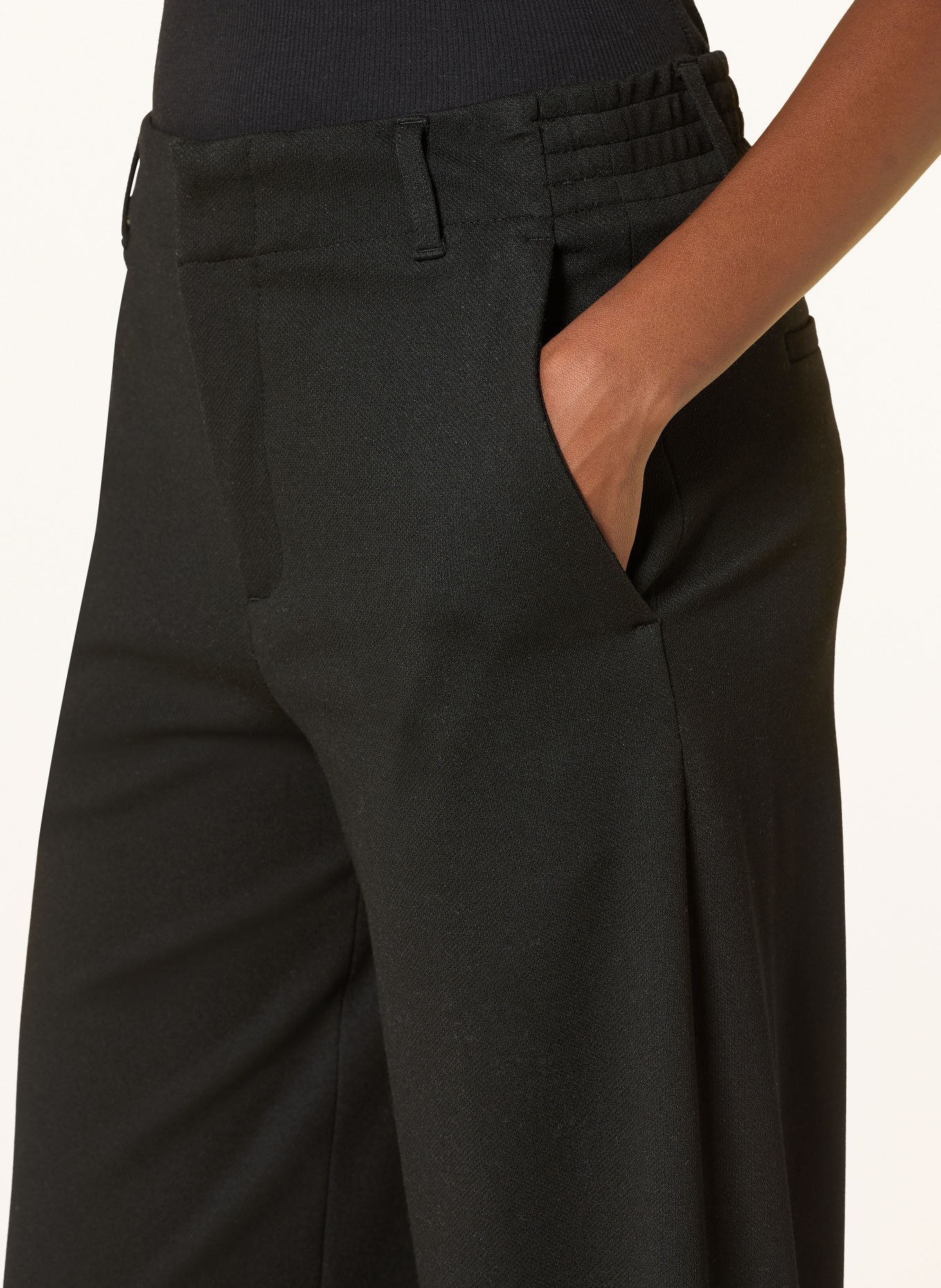 DRYKORN Jerseybroek DUTIFUL: ZWART