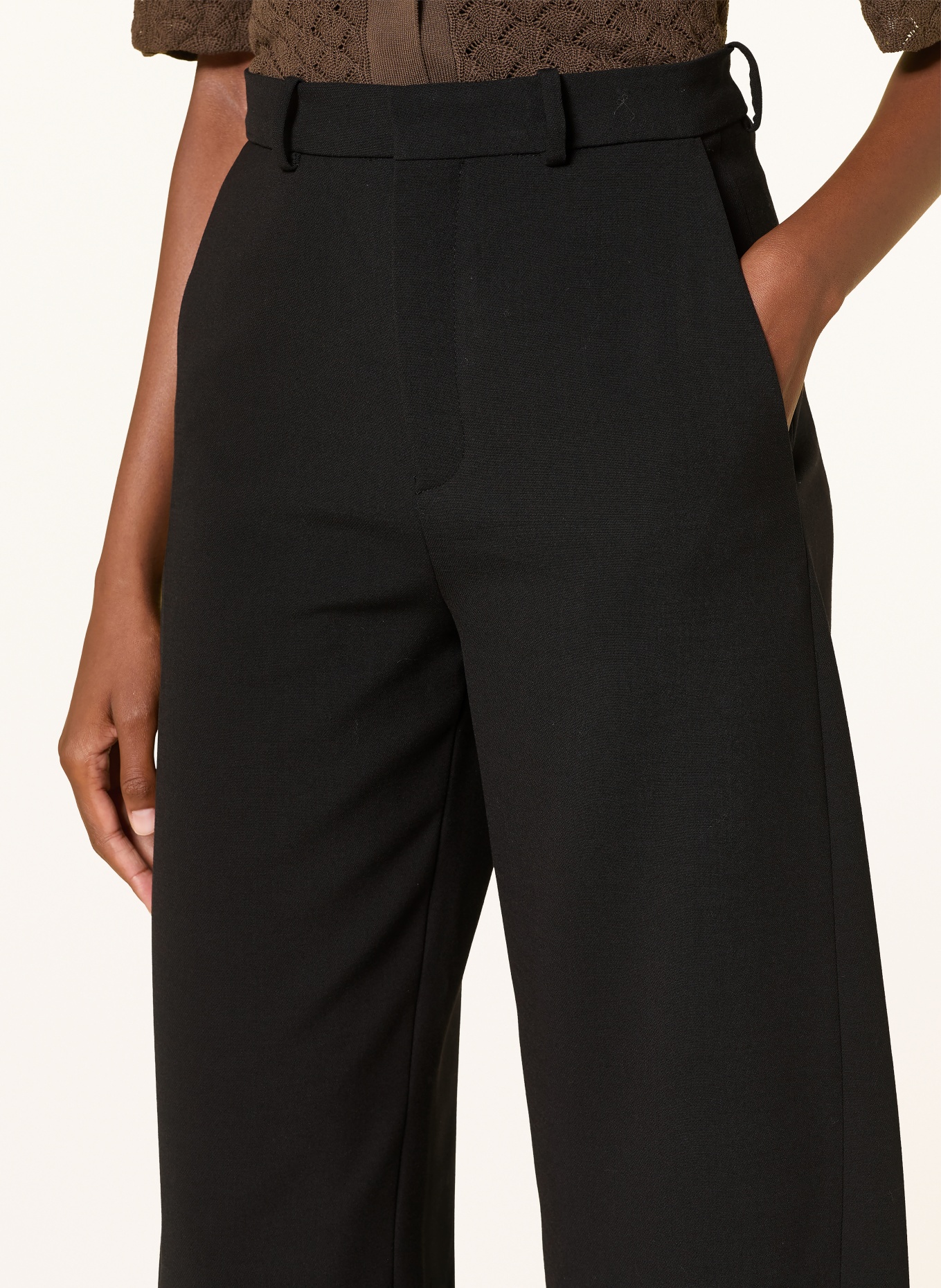 DRYKORN 7/8 broek ADVISE: ZWART