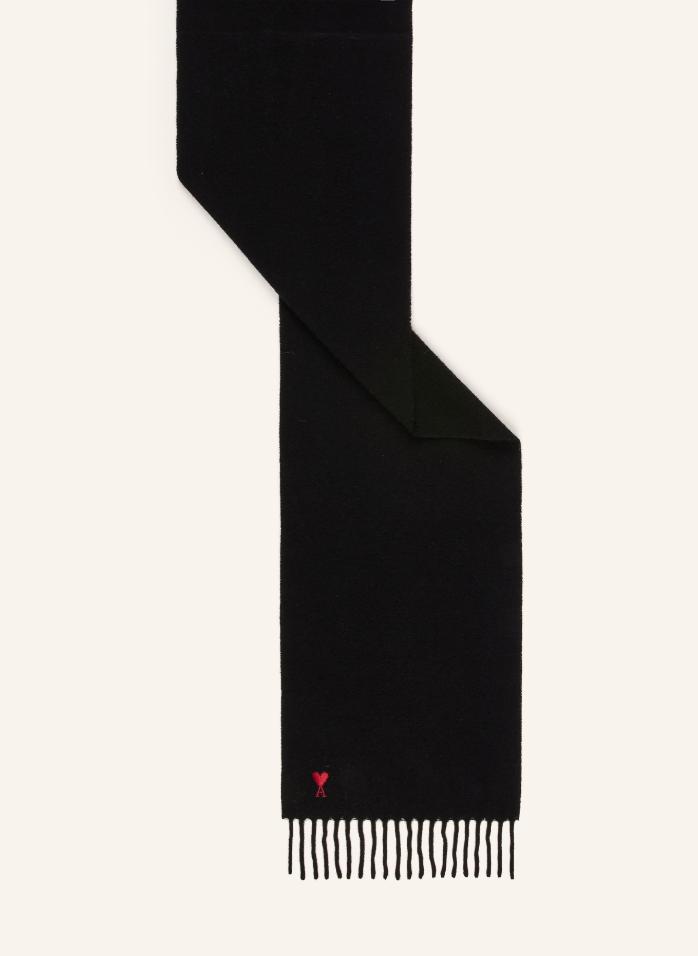 AMI PARIS Scarves: BLACK