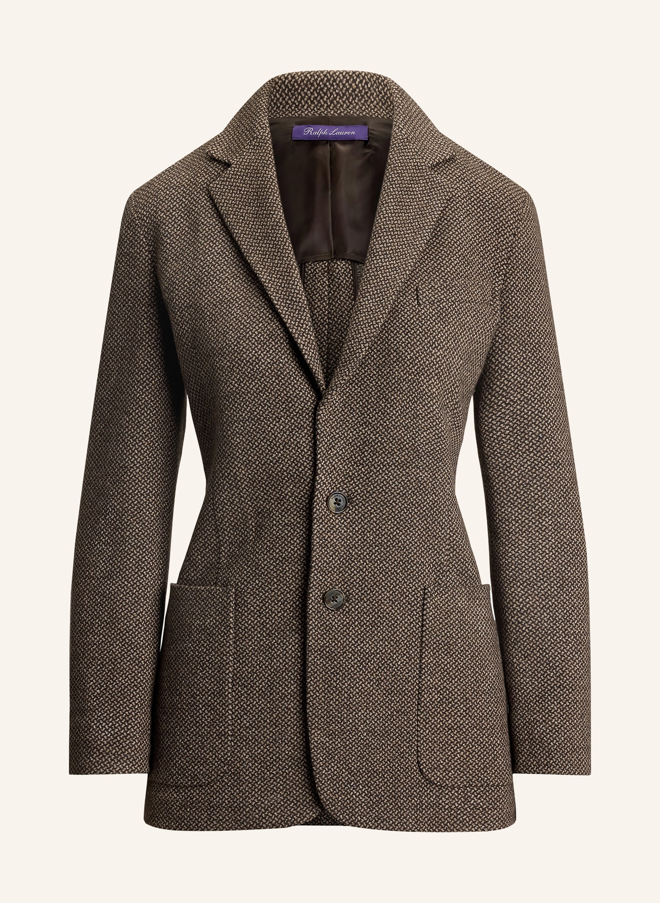 RALPH LAUREN Collection Blazer: BRAUN / CREME