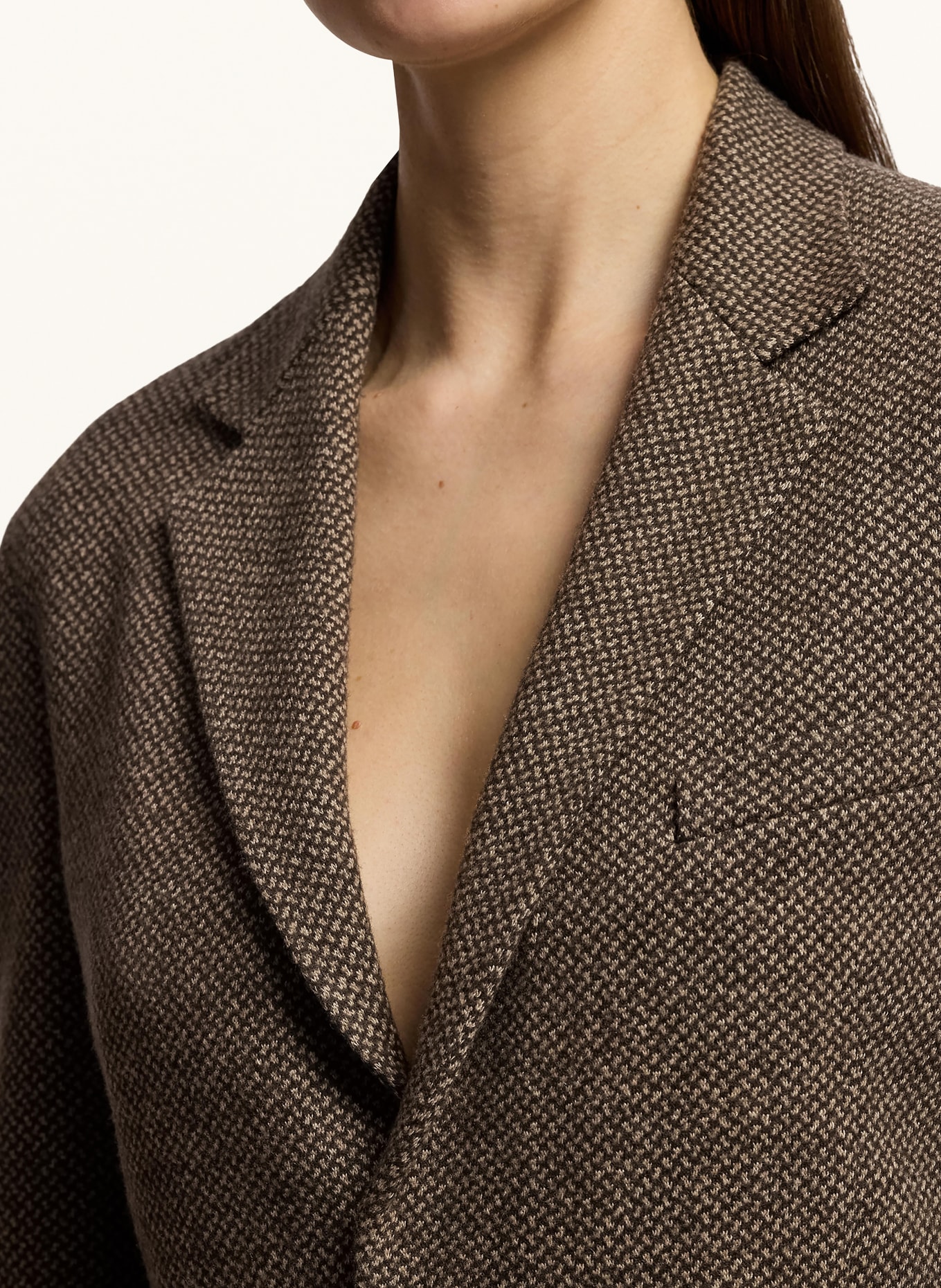 RALPH LAUREN Collection Blazer: BRAUN / CREME
