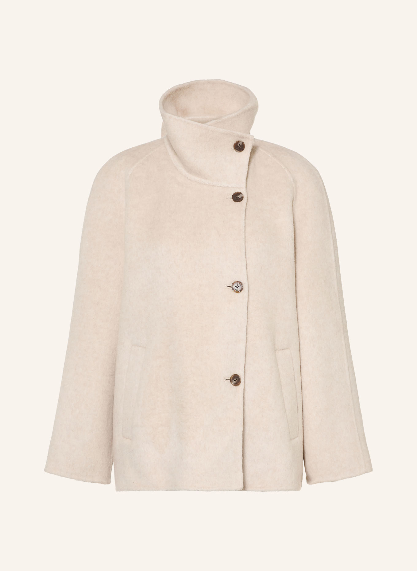 YERSE Mantel NAPOLI: BEIGE