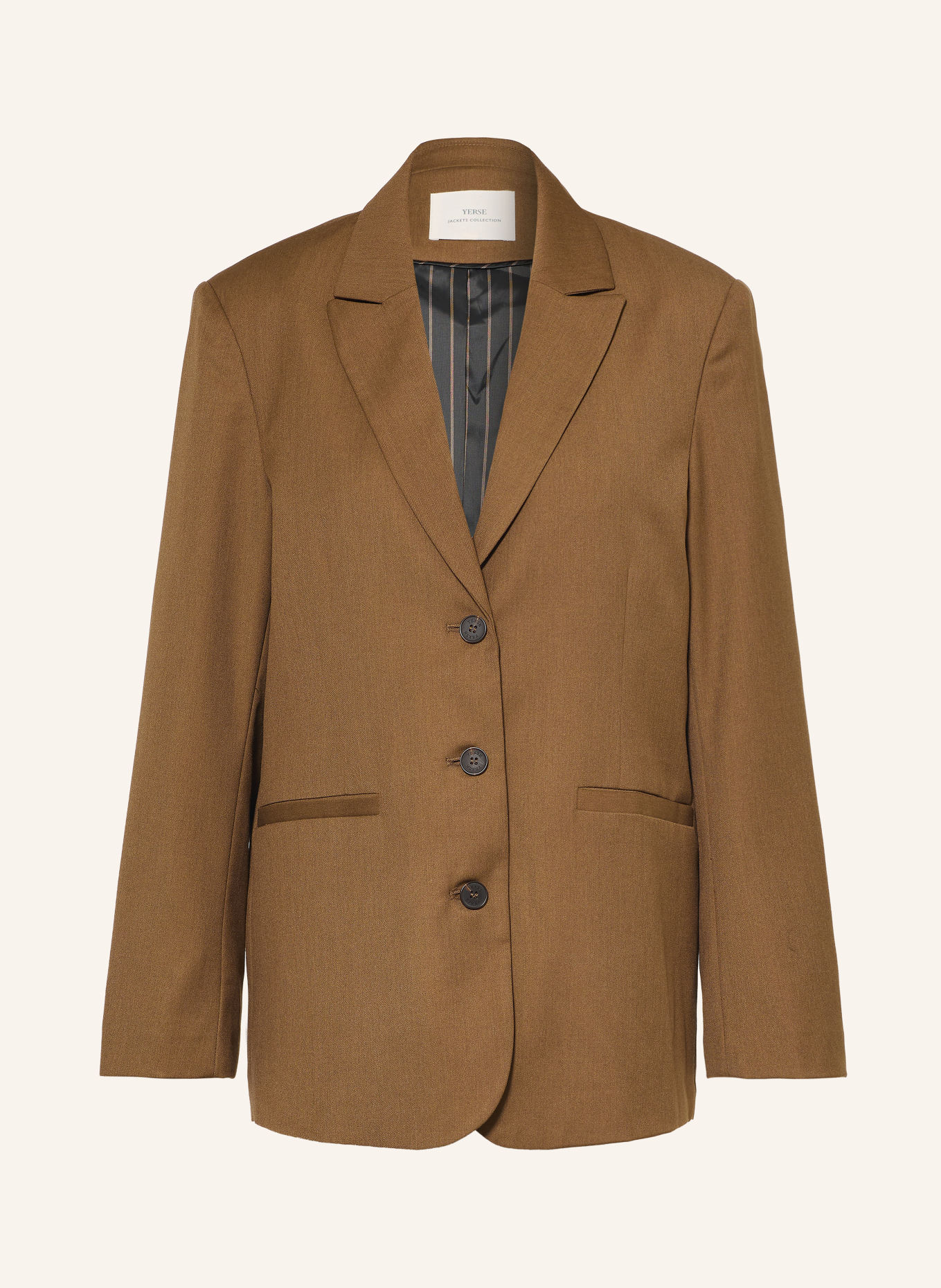 YERSE BARRY Blazer: BROWN