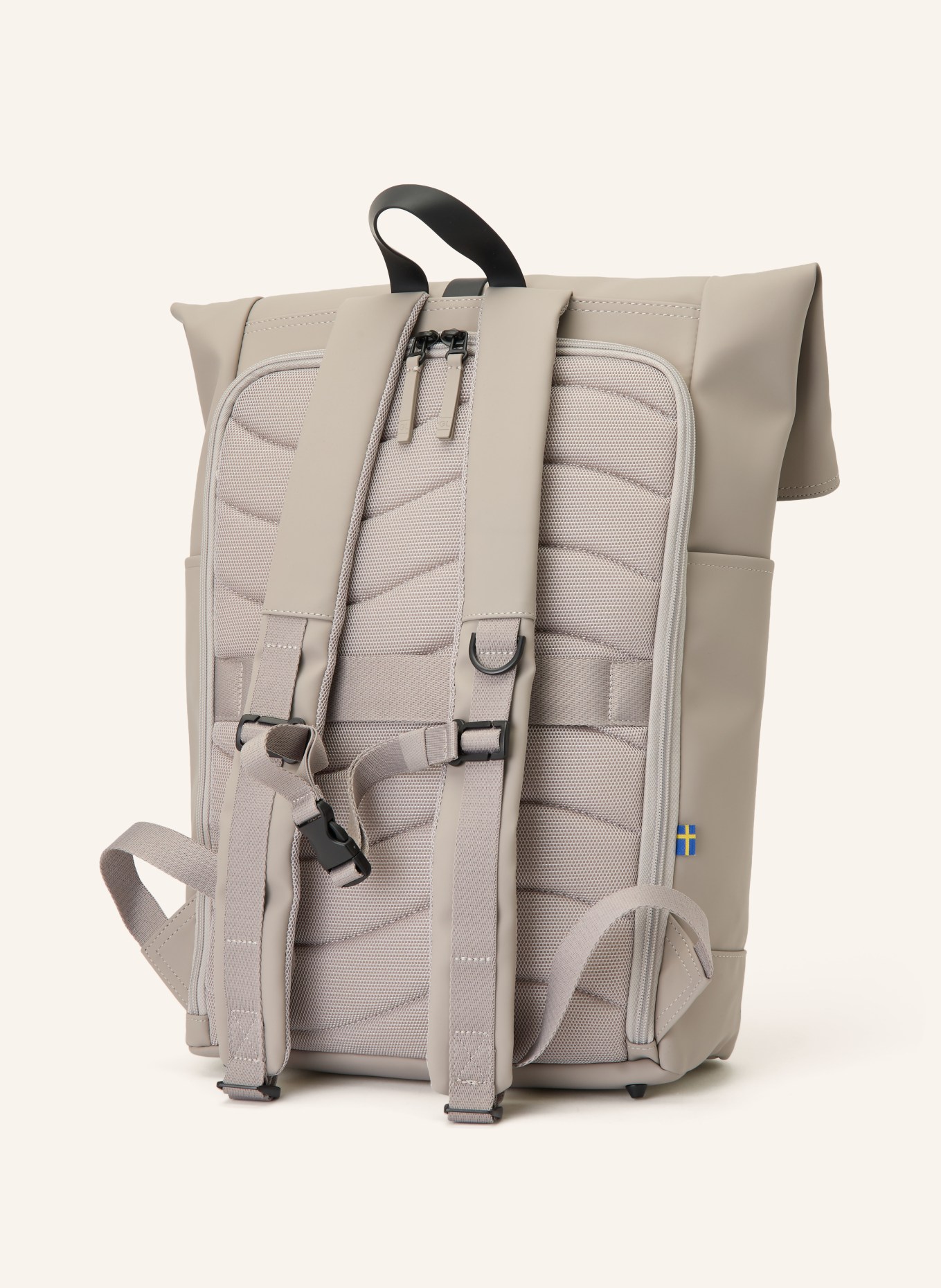 GASTON LUGA Rucksack SPLÄSH mit Laptop-Fach: GRAU