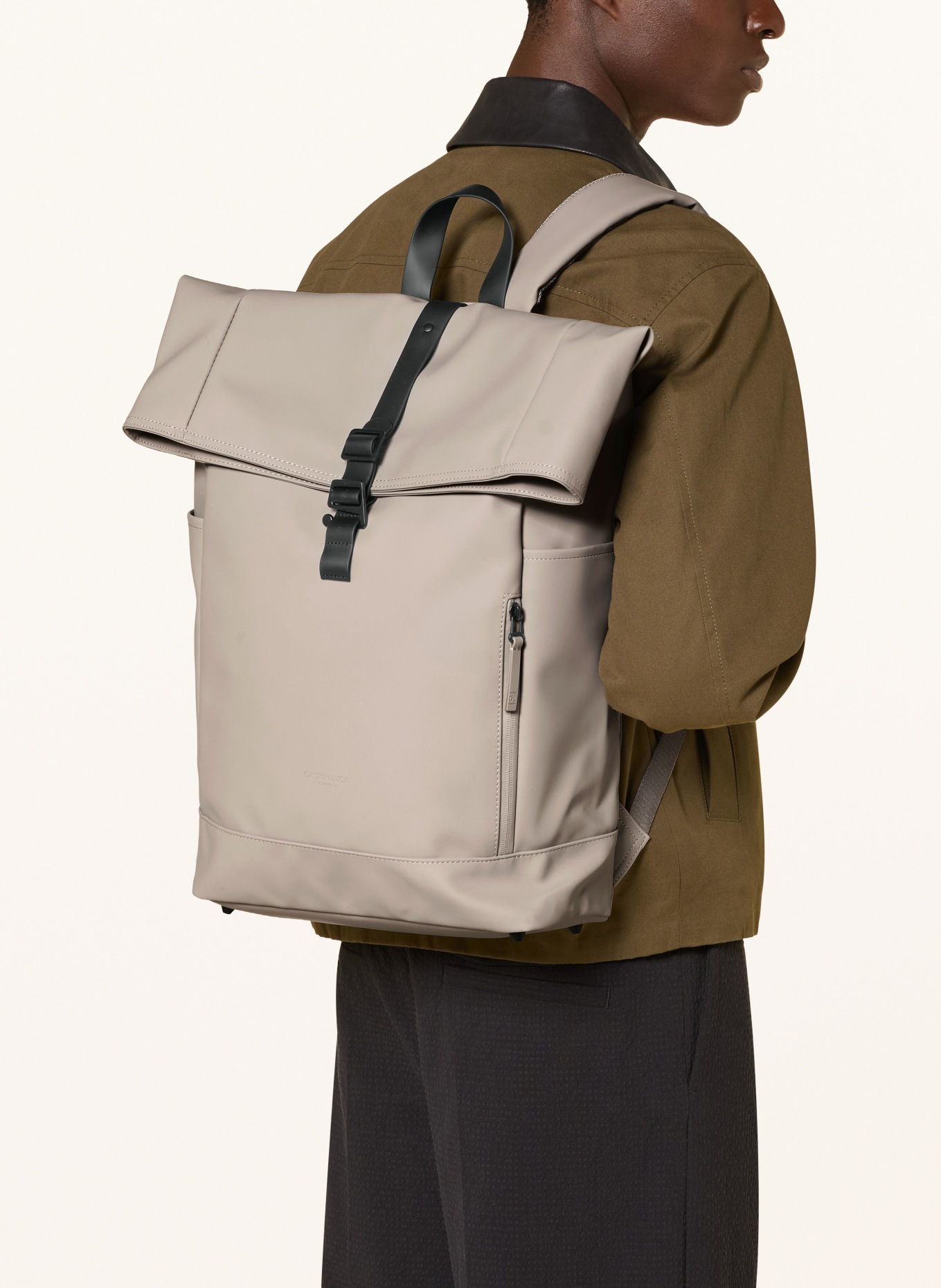 GASTON LUGA SPLÄSH backpack with laptop compartment: GRAY