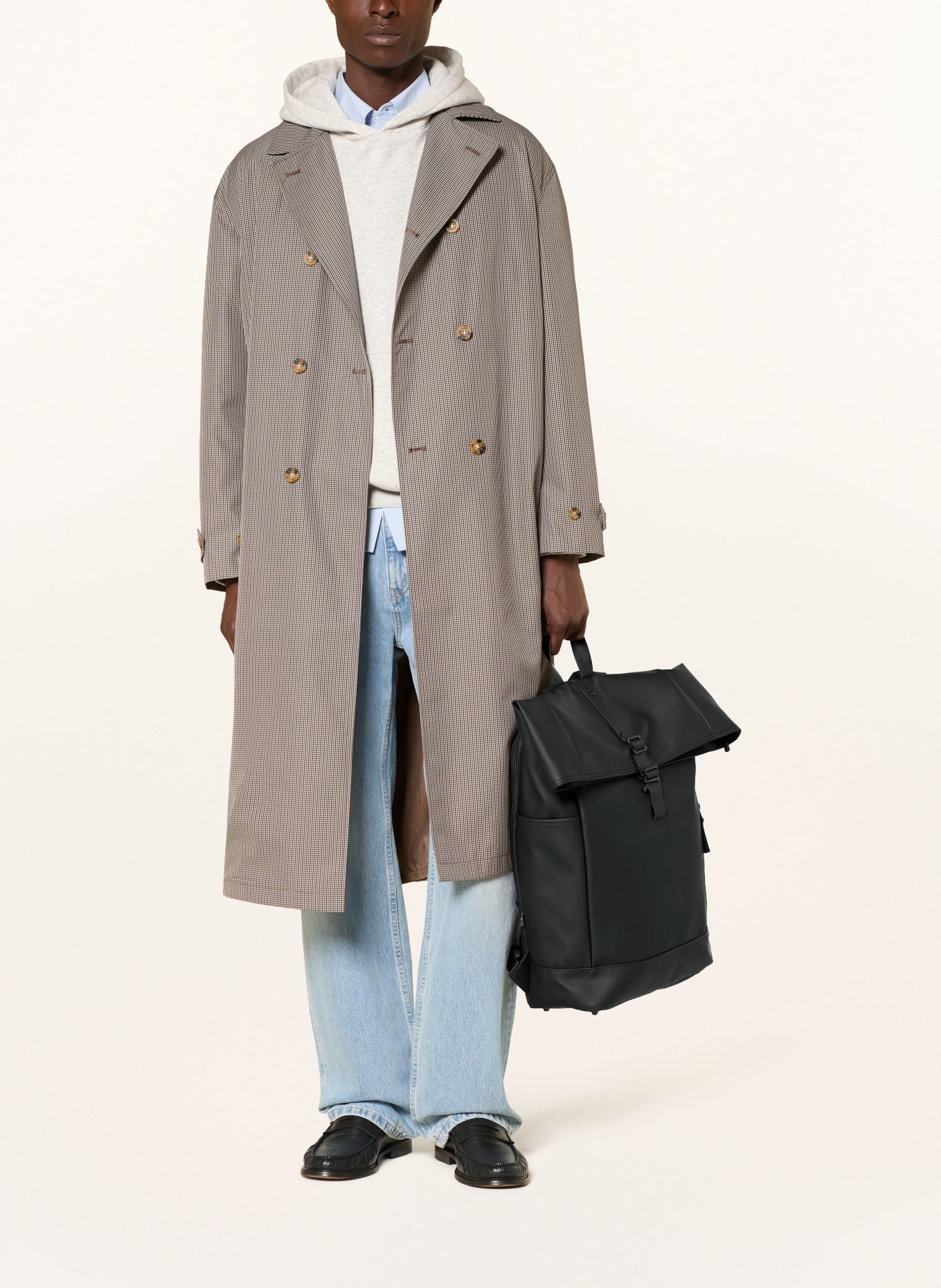 GASTON LUGA SPLÄSH backpack with laptop compartment: BLACK