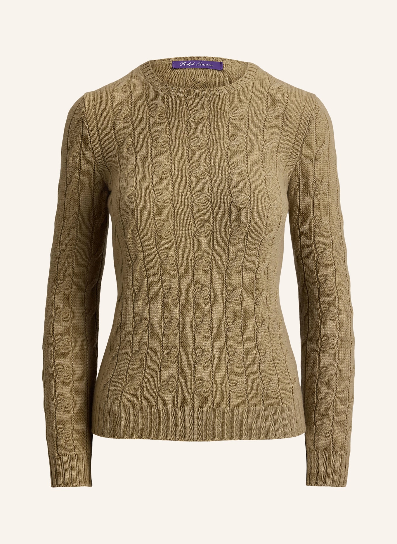 RALPH LAUREN Collection Kasjmiertrui: LICHTBRUIN