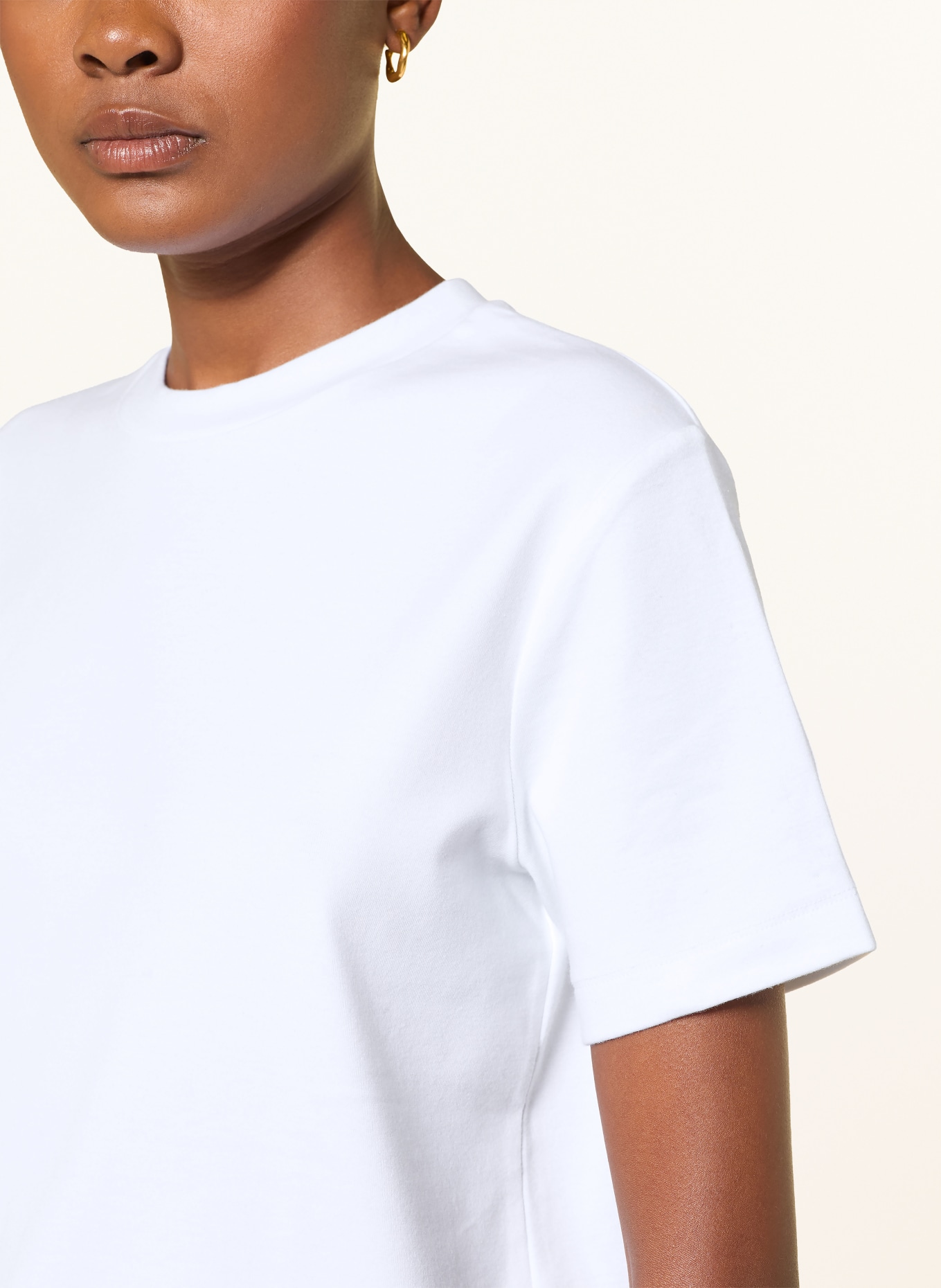 MRS & HUGS T-Shirt: WEISS