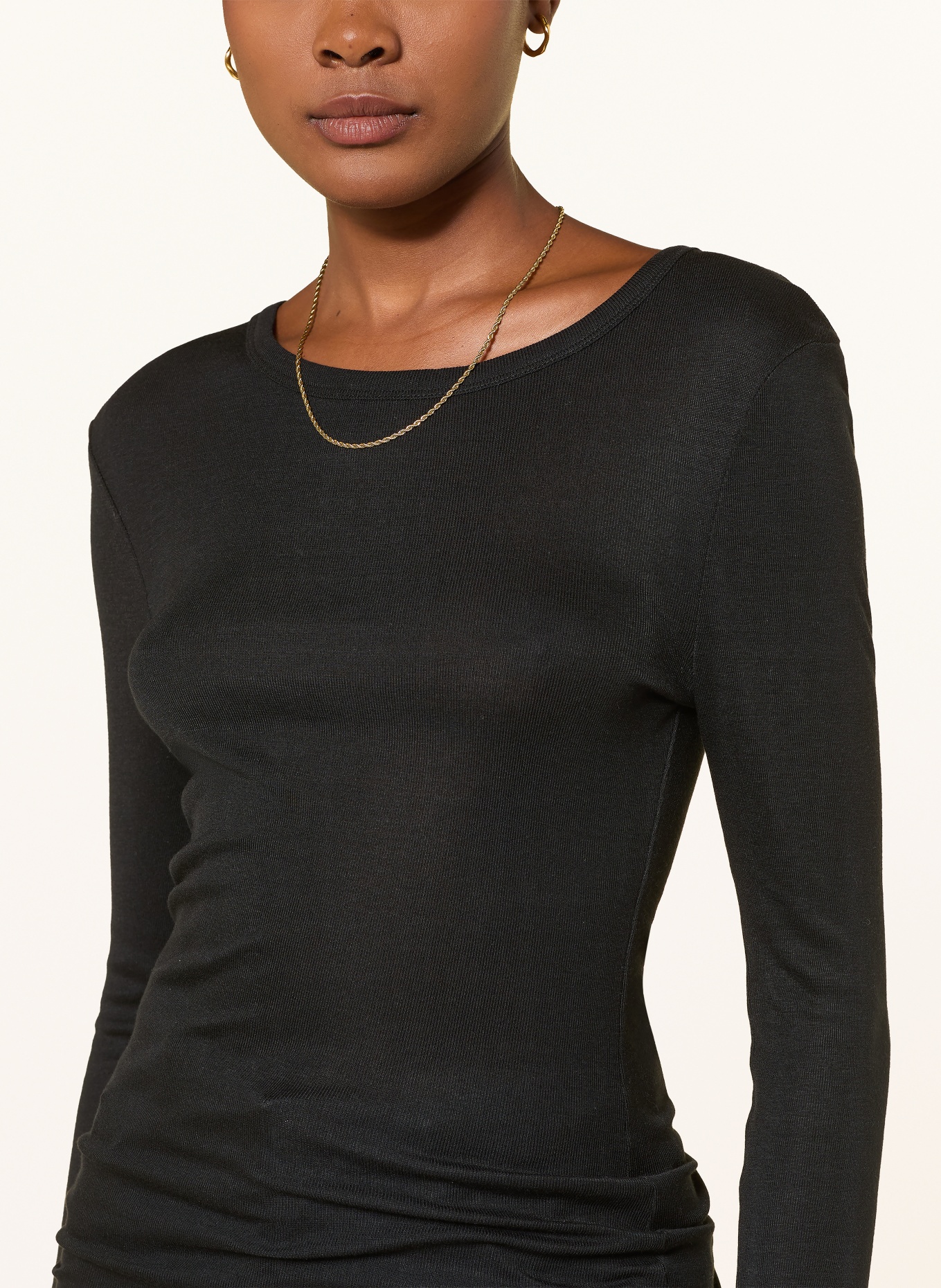 MRS & HUGS Longsleeve: ZWART