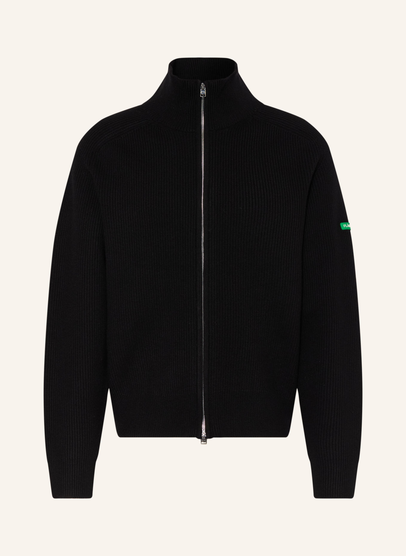 FLÂNEUR Strickjacke: SCHWARZ