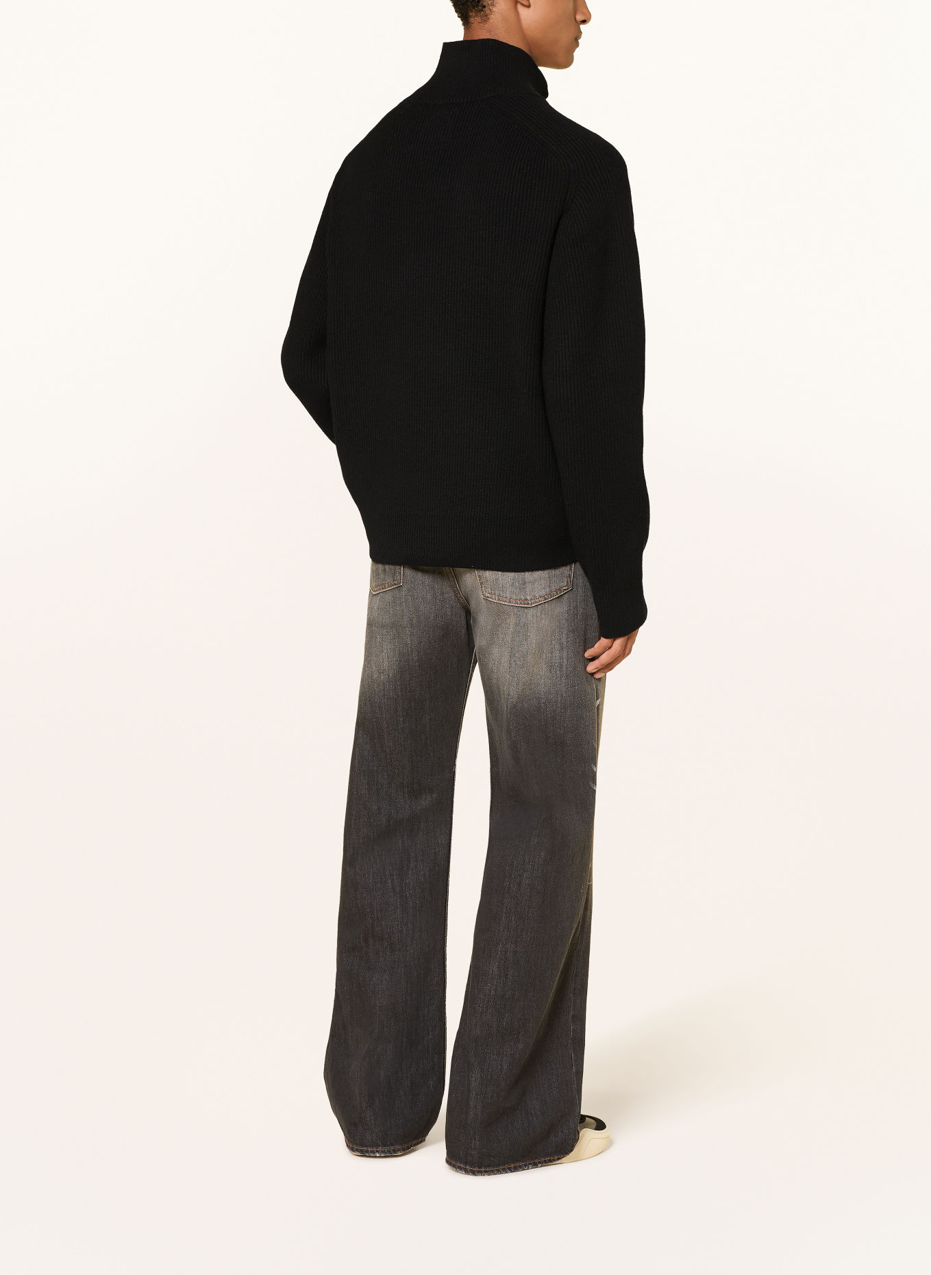 FLÂNEUR Strickjacke: SCHWARZ