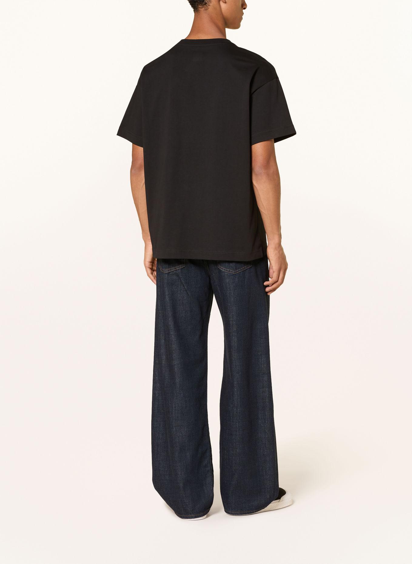 FLÂNEUR T-shirt: SORT