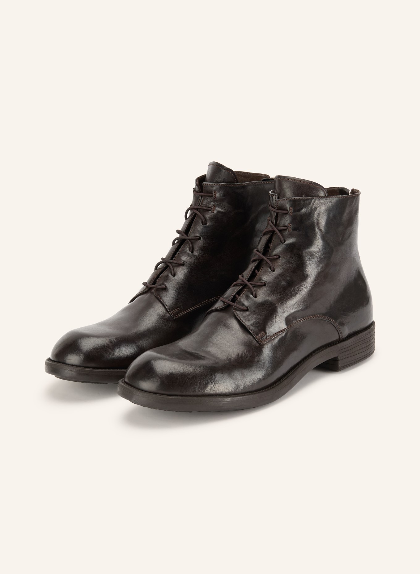 OFFICINE CREATIVE Veterboots DIARY: MARRON FONCÉ