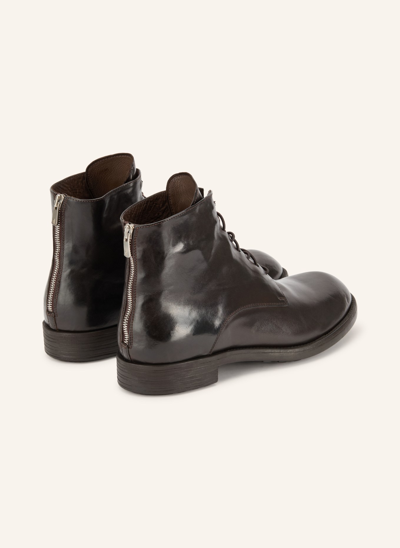 OFFICINE CREATIVE Veterboots DIARY: MARRON FONCÉ