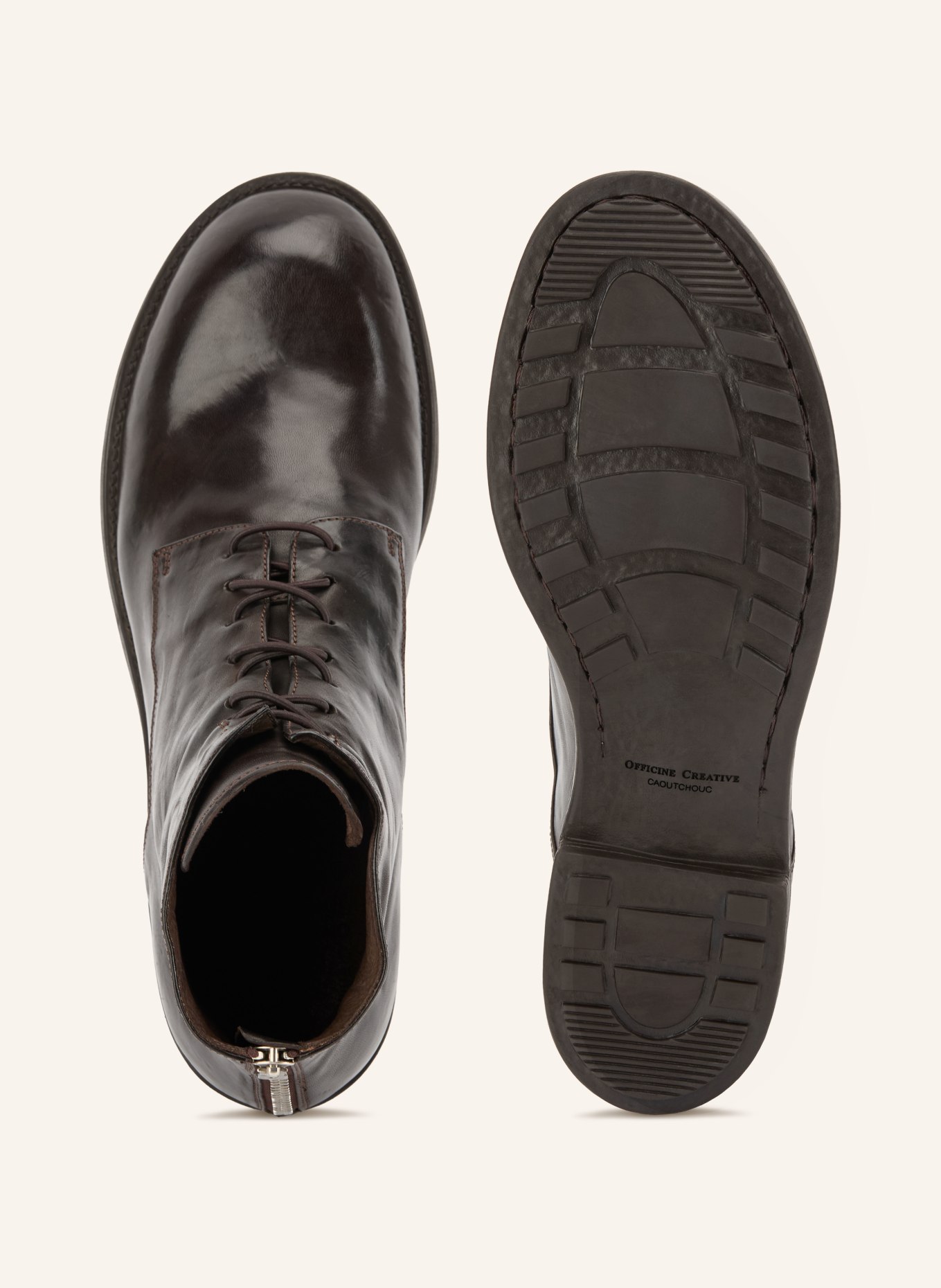 OFFICINE CREATIVE Veterboots DIARY: MARRON FONCÉ