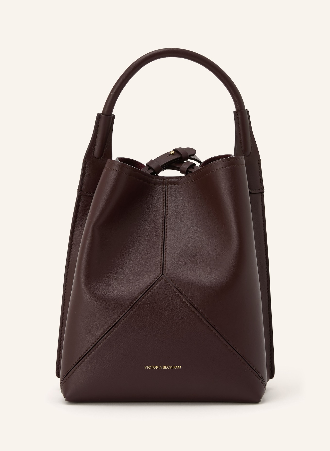 VICTORIA BECKHAM Torebka typu worek: CIEMNOCZERWONY