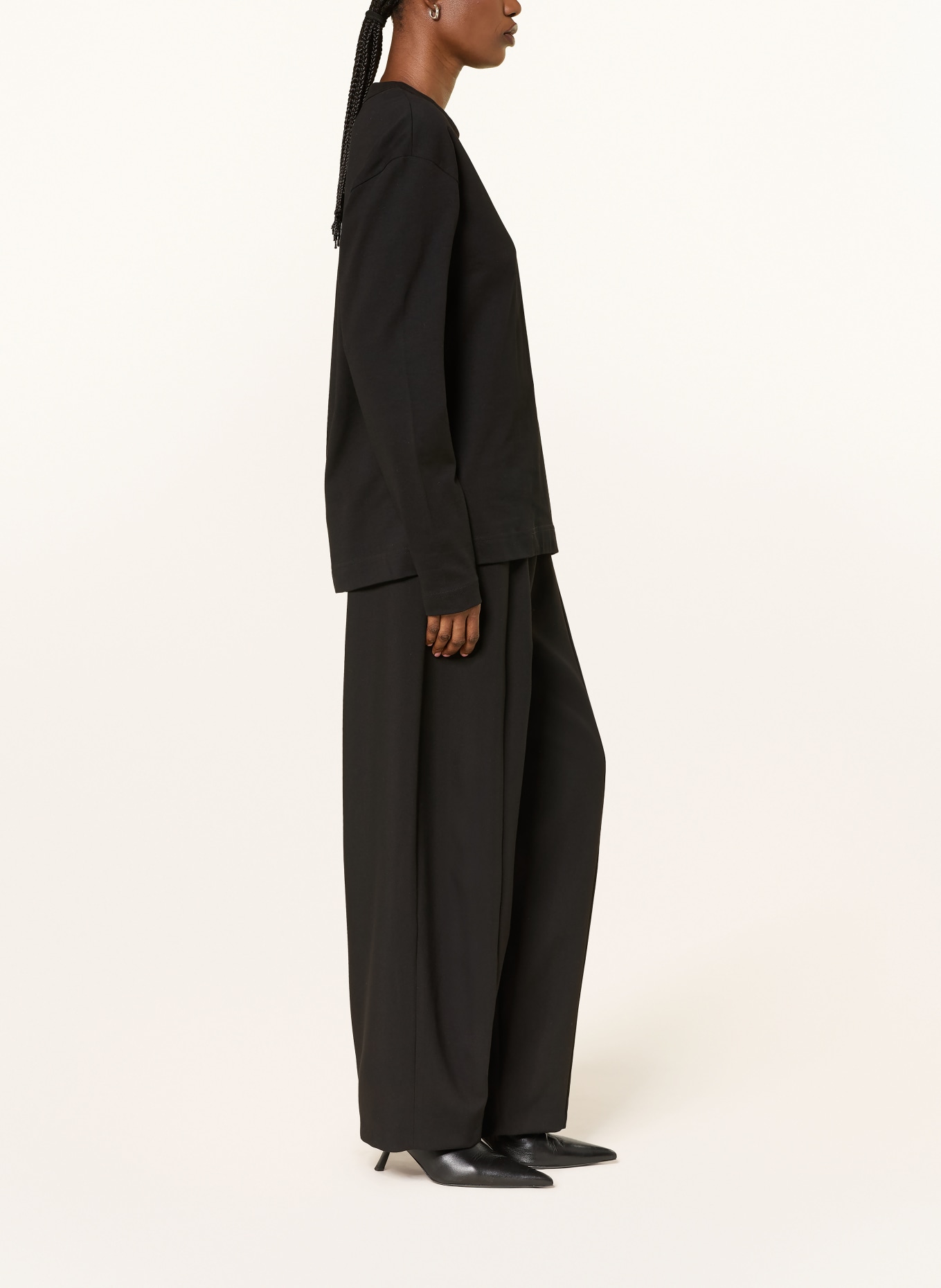 ROSSI ALYN Pants: BLACK