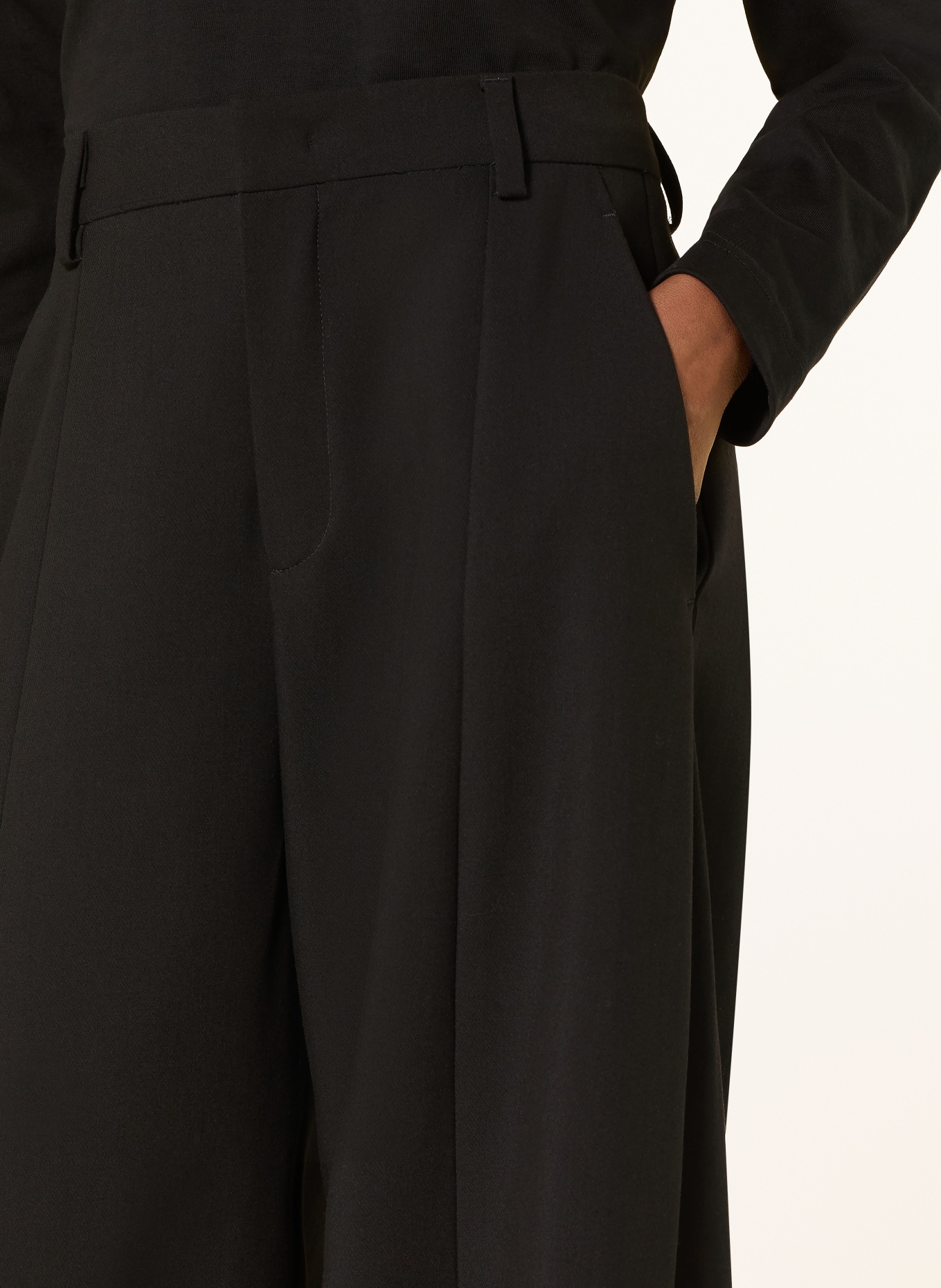 ROSSI ALYN Pants: BLACK