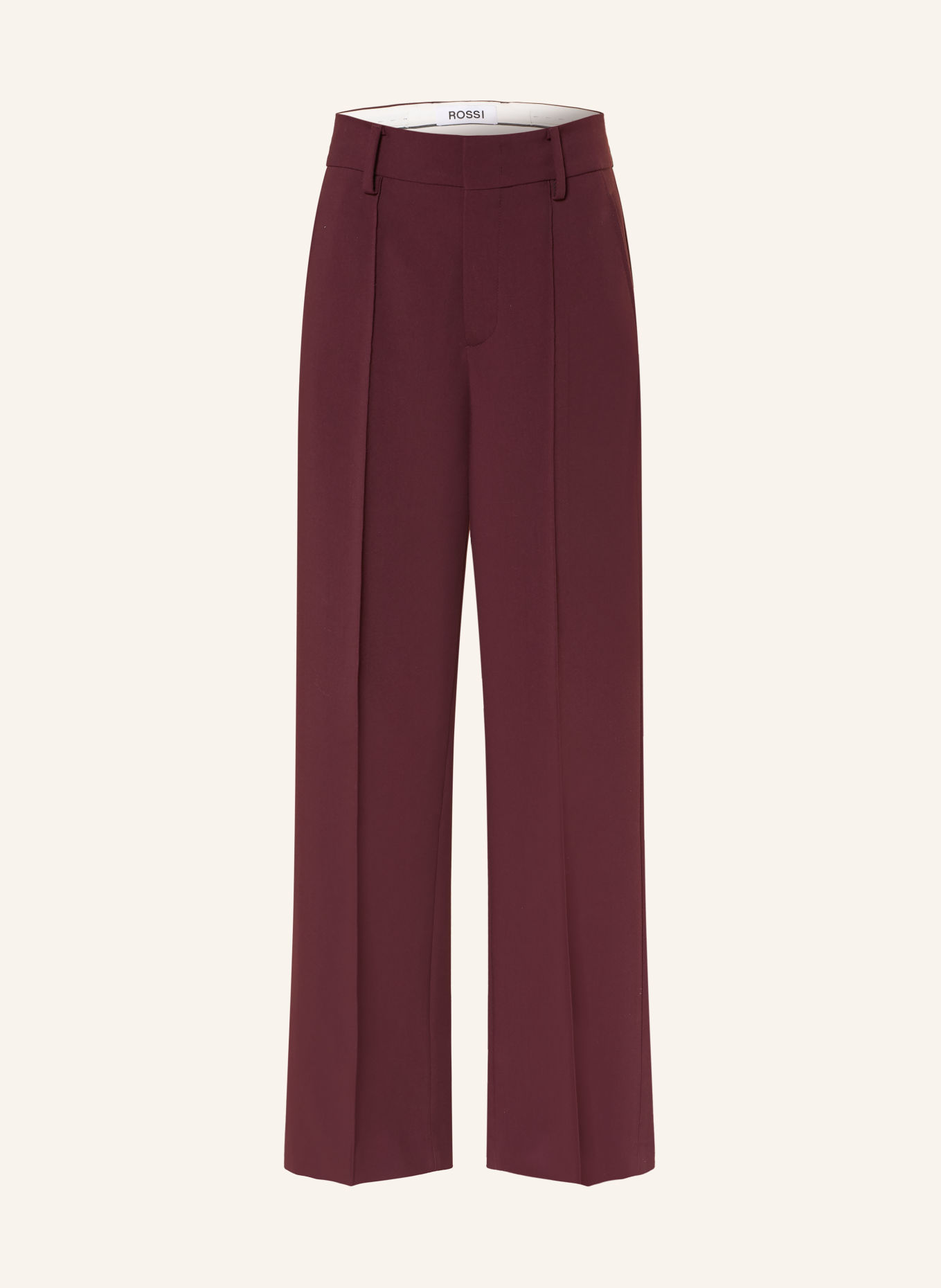 ROSSI Pantalon Marlene TOVY: ROUGE FONCÉ