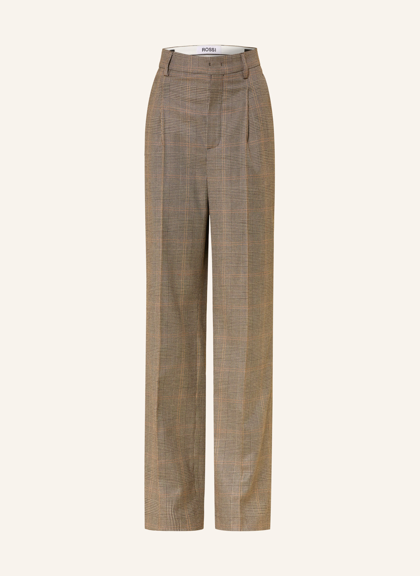 ROSSI Hose NOMY: DUNKELBRAUN / BEIGE
