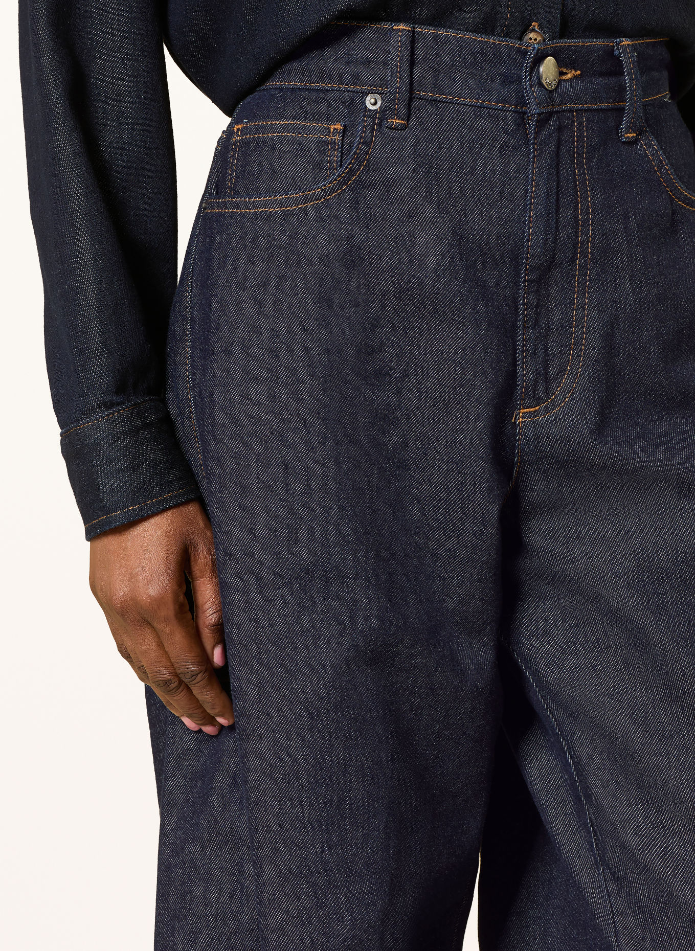 ROSSI Barrel Jeans JORAH: 890 MARINE