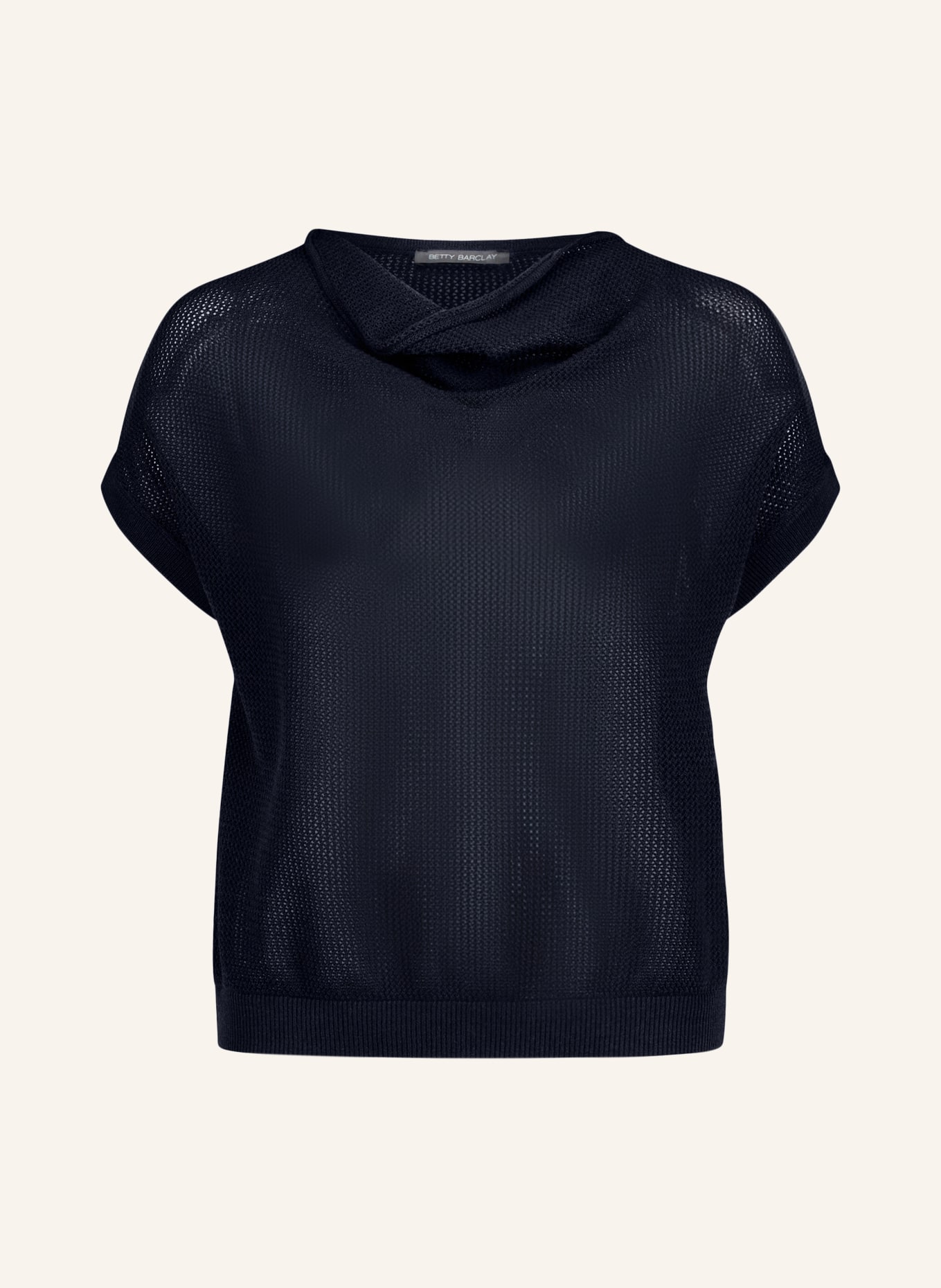 Betty Barclay Knit shirt: DARK BLUE