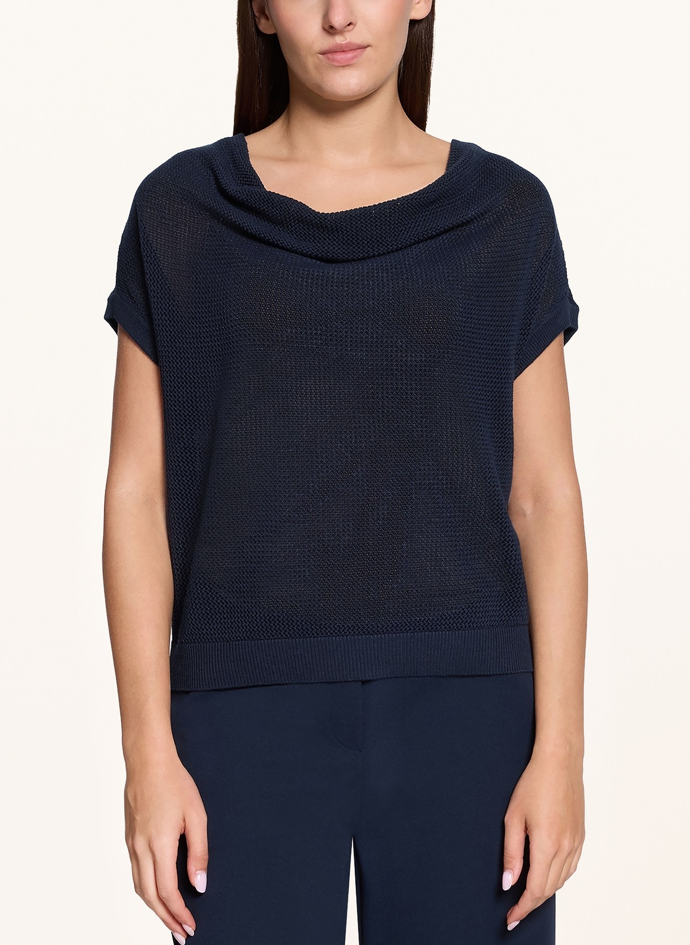 Betty Barclay Knit shirt: DARK BLUE