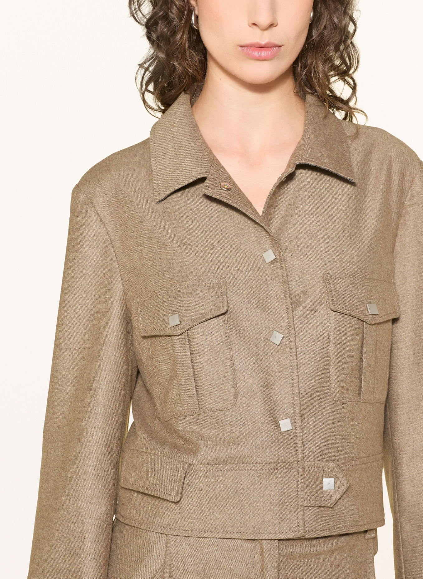 MAX & Co. GIRONE Boxy jacket: BEIGE