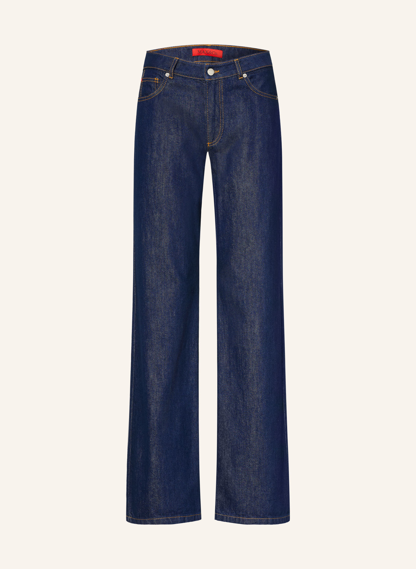 MAX & Co. Straight jeans CALESSE: 001 NAVY