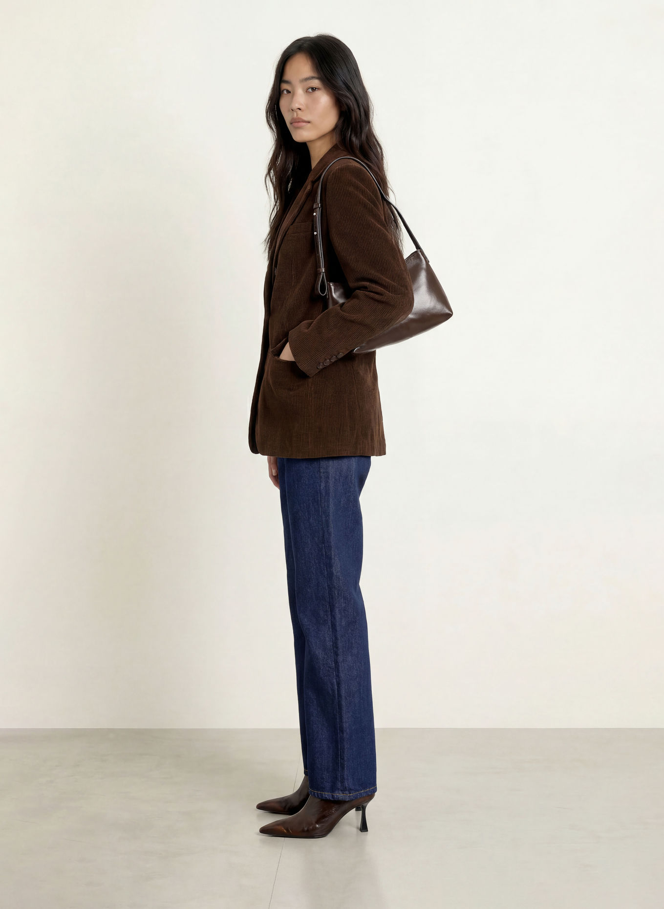 MAX & Co. Straight jeans CALESSE: 001 NAVY