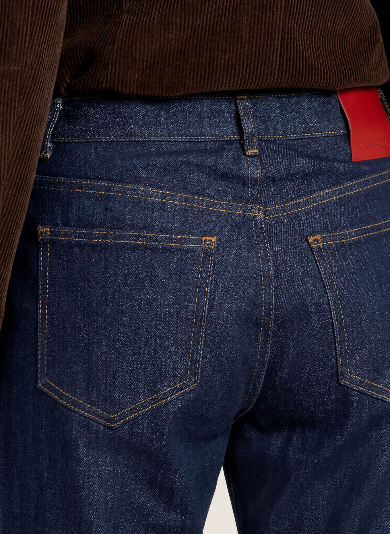 MAX & Co. Straight jeans CALESSE: 001 NAVY