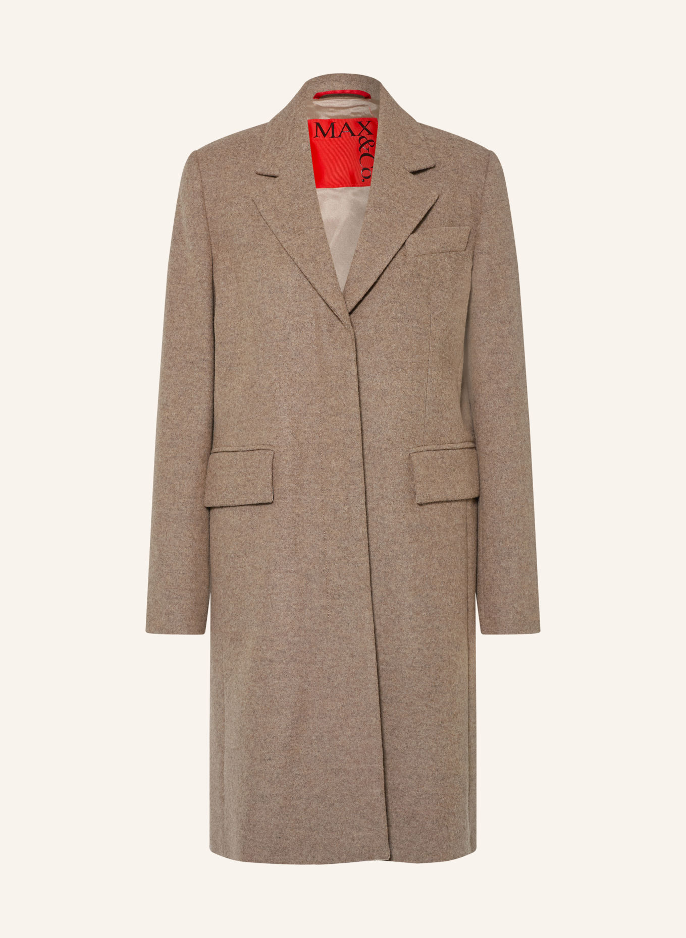 MAX & Co. Wollmantel BACINI: TAUPE