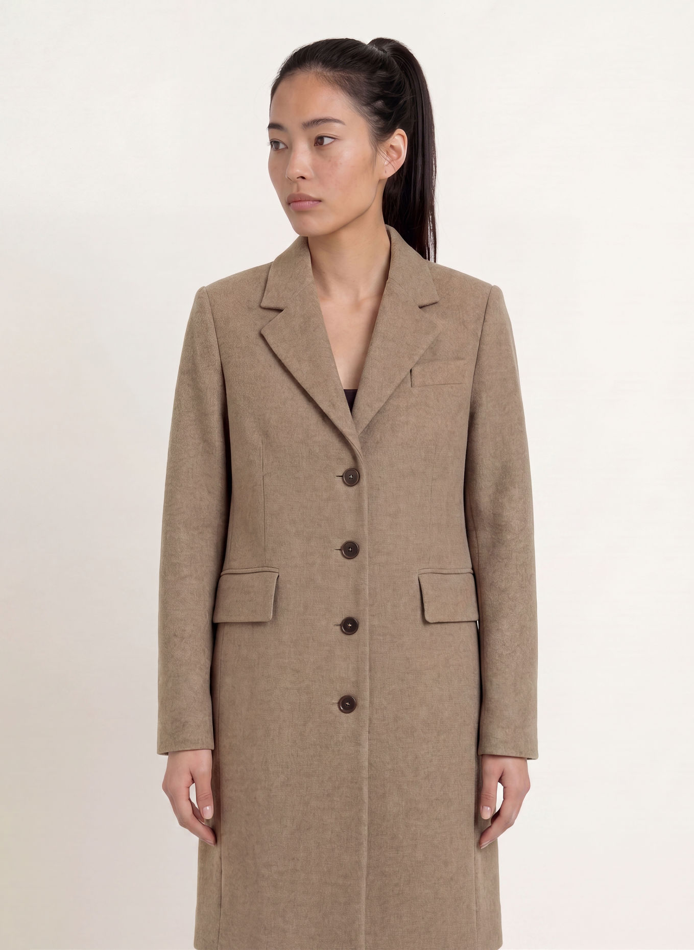 MAX & Co. Wollmantel BACINI: TAUPE