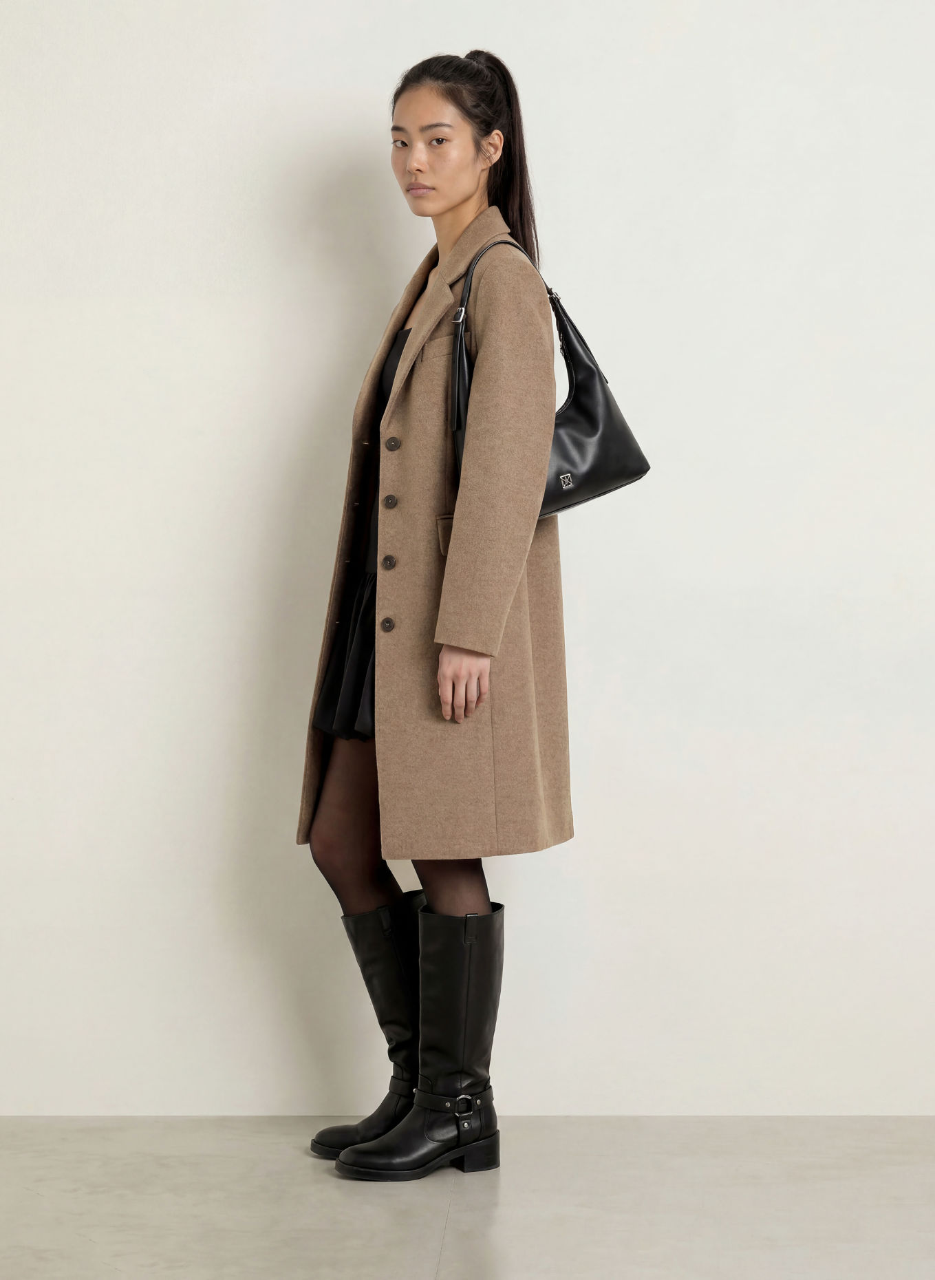 MAX & Co. Wollmantel BACINI: TAUPE