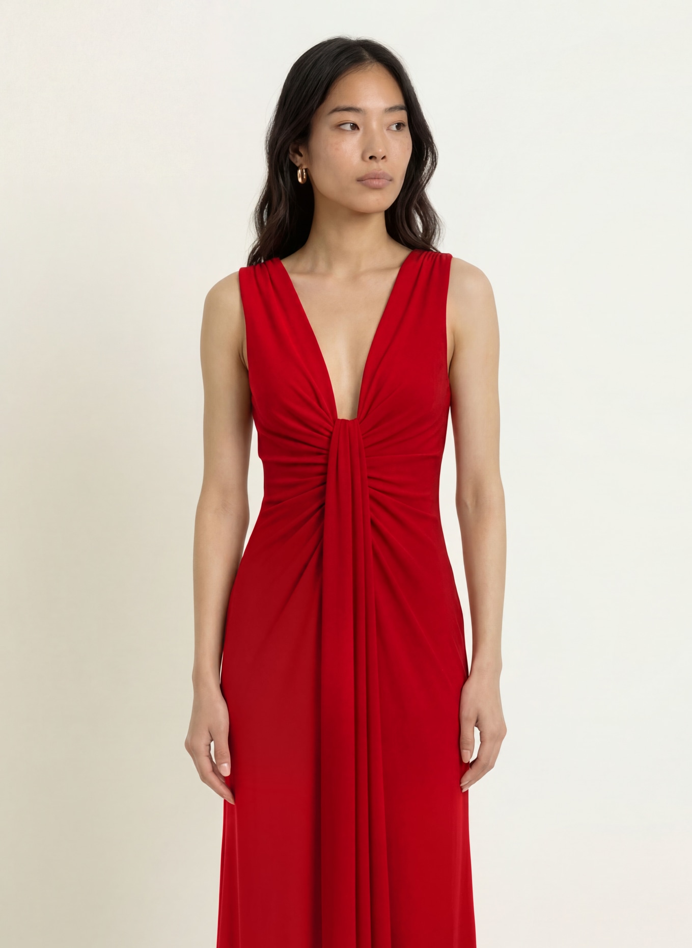 ADRIANNA PAPELL Abendkleid ARTISAN mit Cut-out: ROT