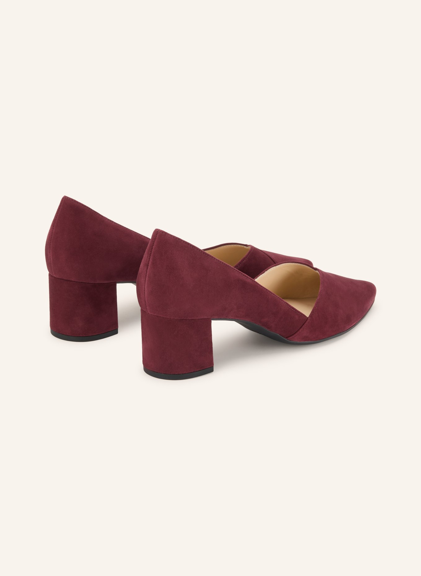 Högl Pumps: DONKERROOD