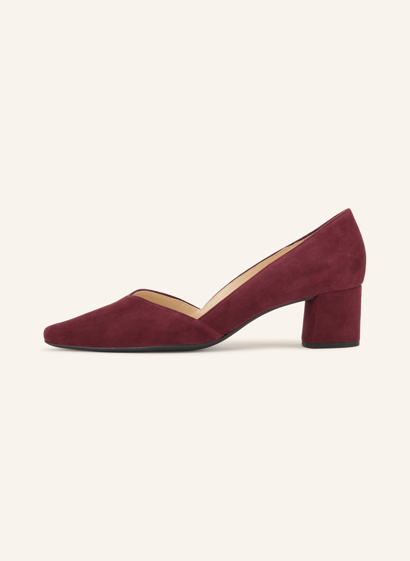 Högl Pumps: DONKERROOD