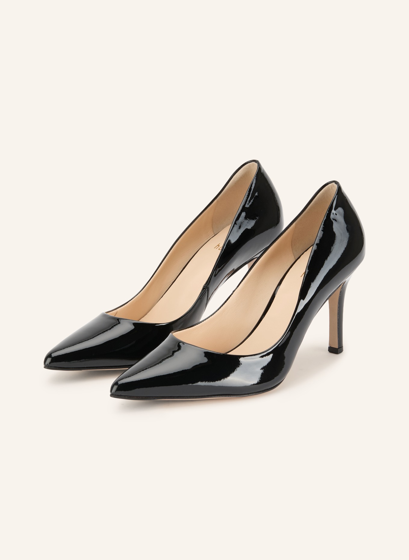 Högl Lakleren pumps: ZWART