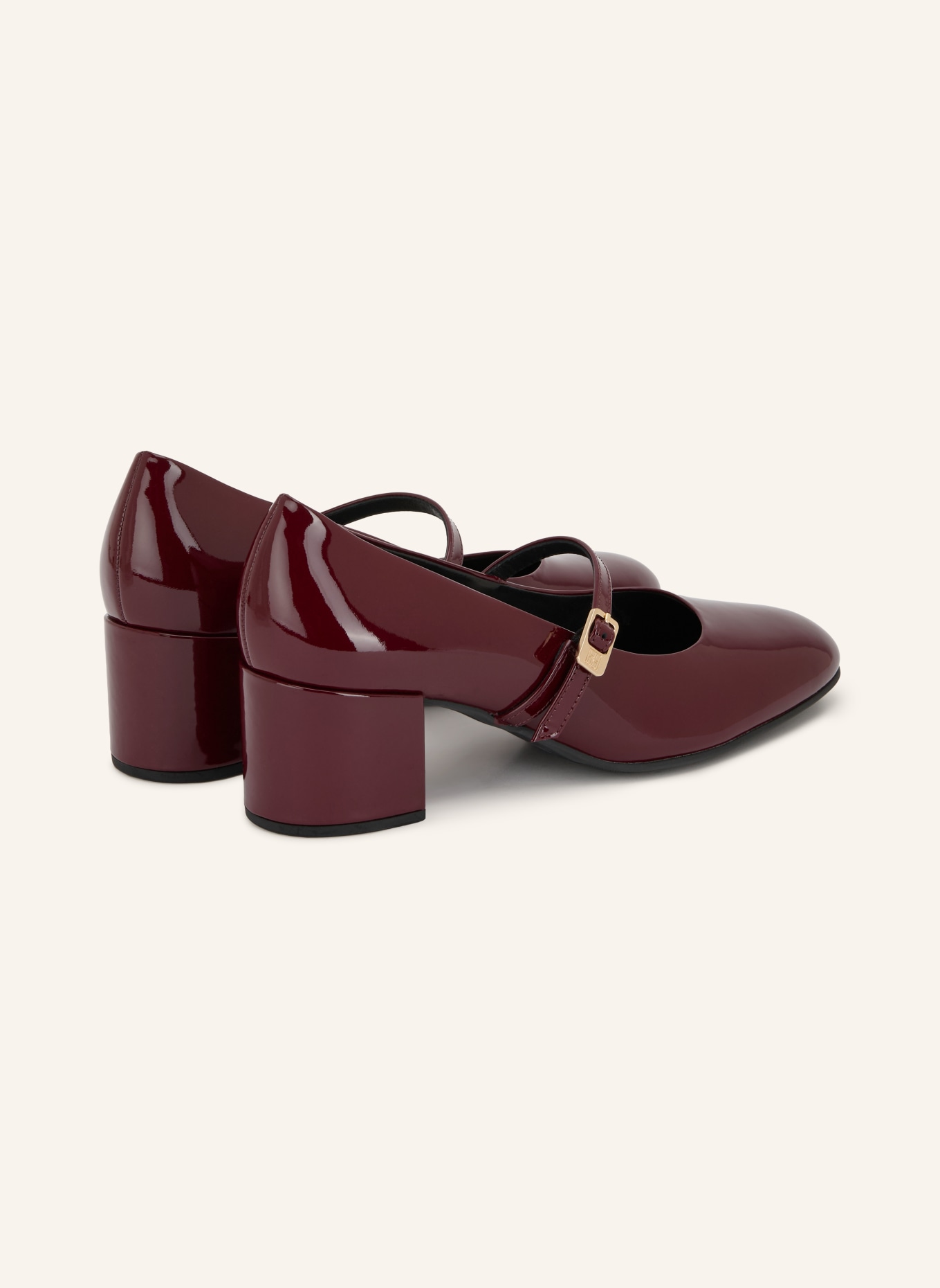 Högl Mary-Jane-Pumps: DUNKELROT