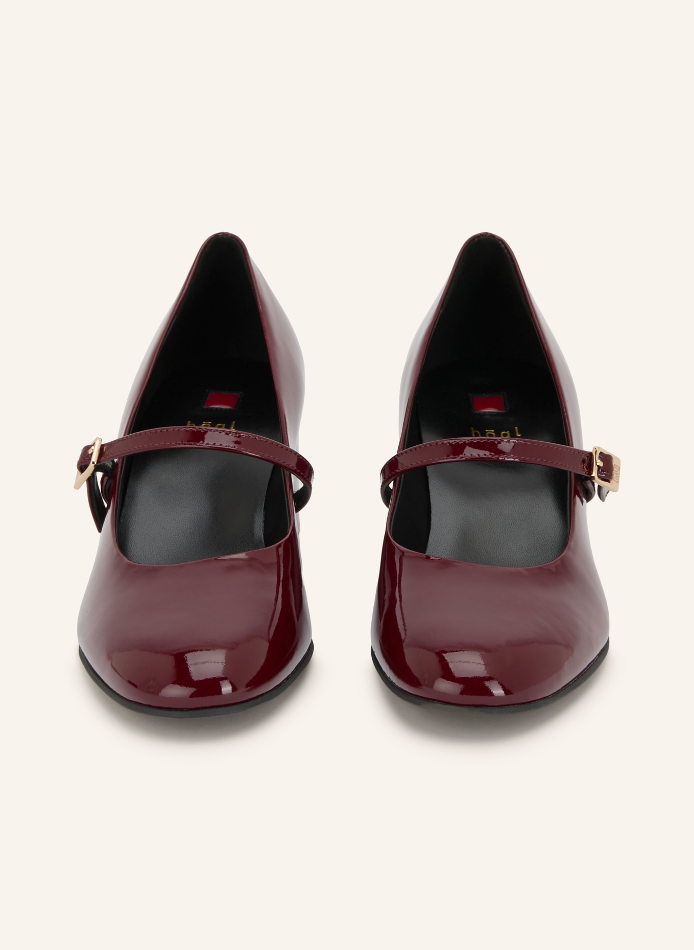 Högl Mary-Jane-Pumps: DUNKELROT