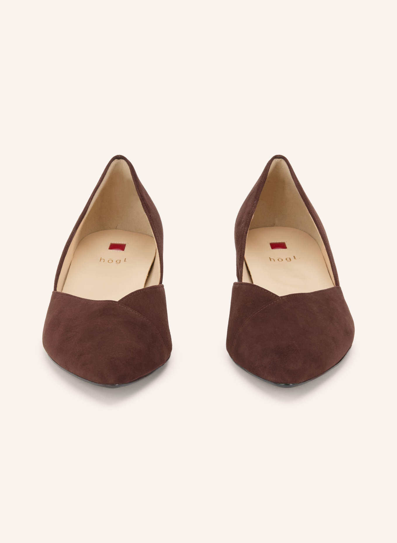Högl Ballerina's: MARRON FONCÉ
