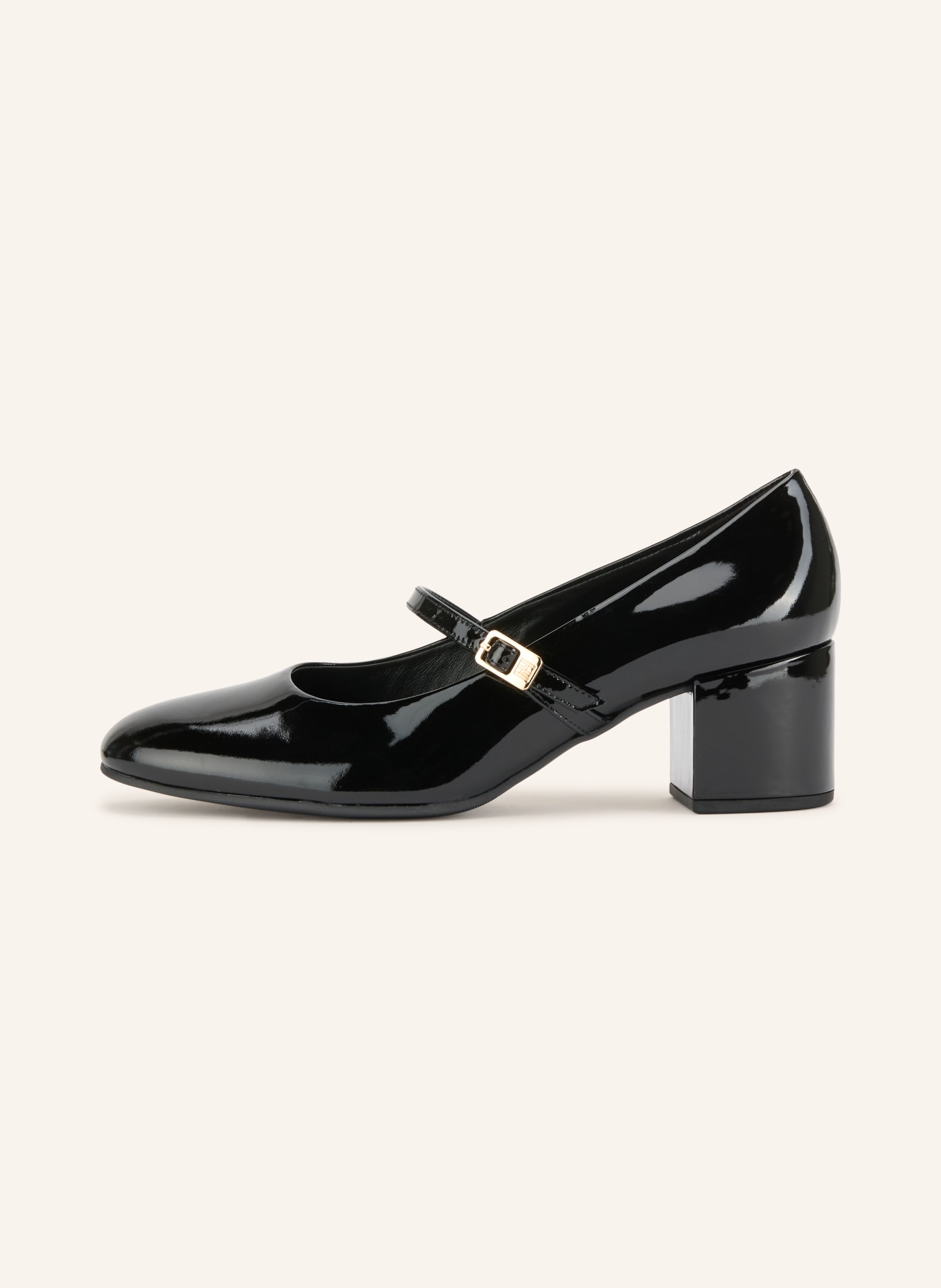 Högl Mary Jane-pumps: ZWART / GOUD