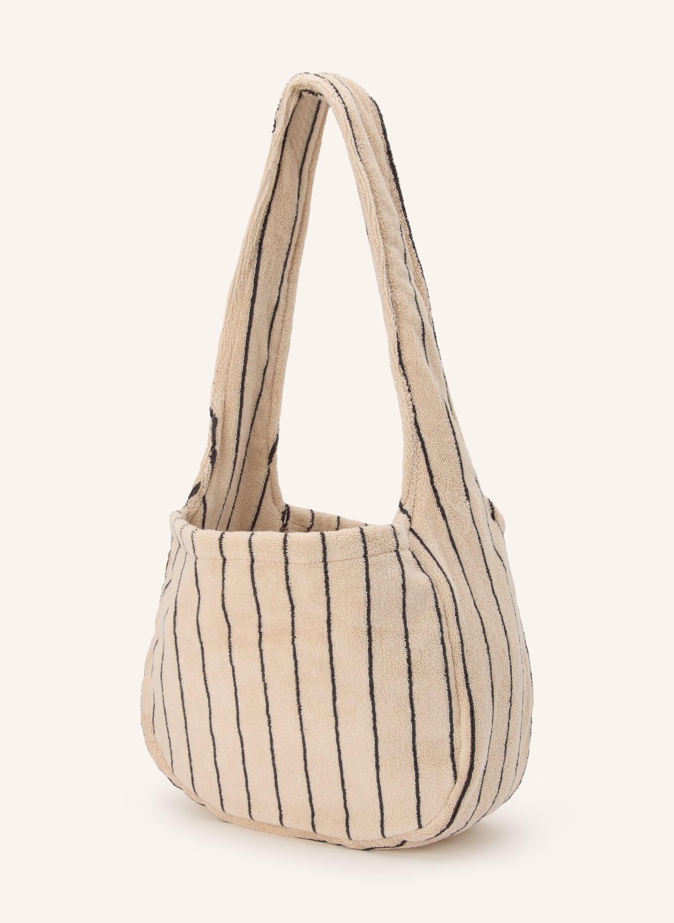 BONGUSTA NARAM Tote Bag: BEIGE / DARK GRAY